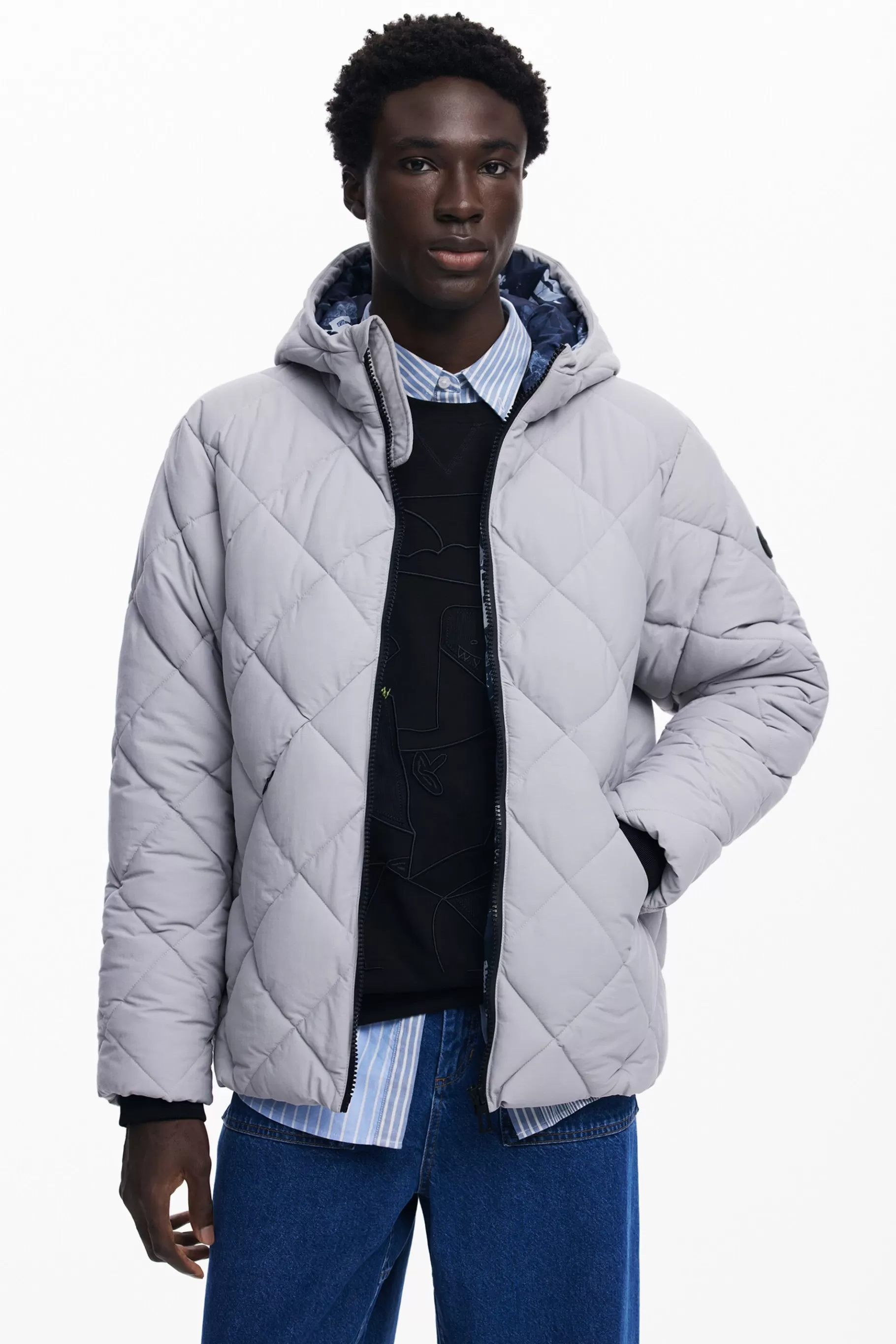 Desigual Abrigo acolchado*Hombre Abrigos Y Chaquetas