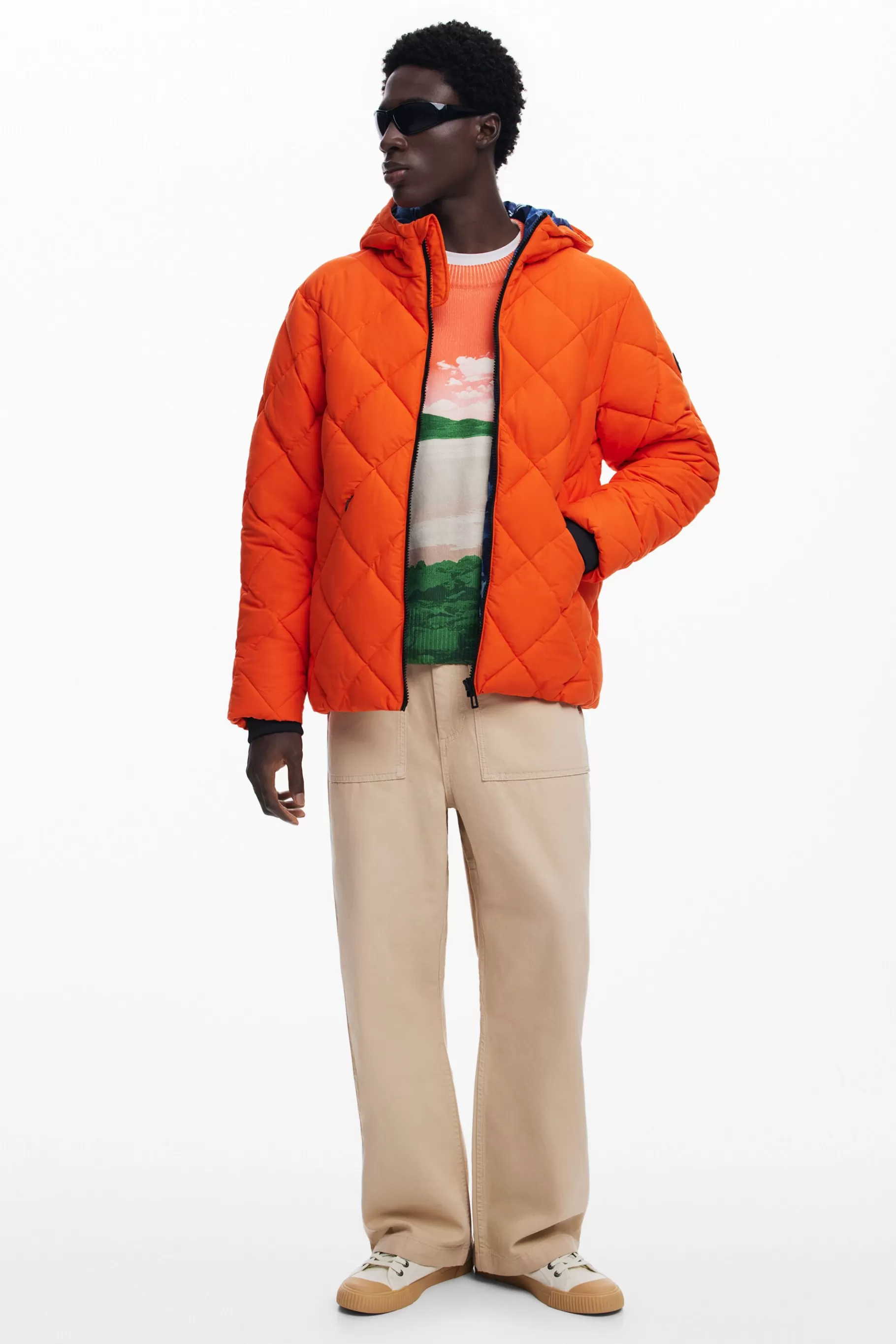 Desigual Abrigo acolchado*Hombre Abrigos Y Chaquetas