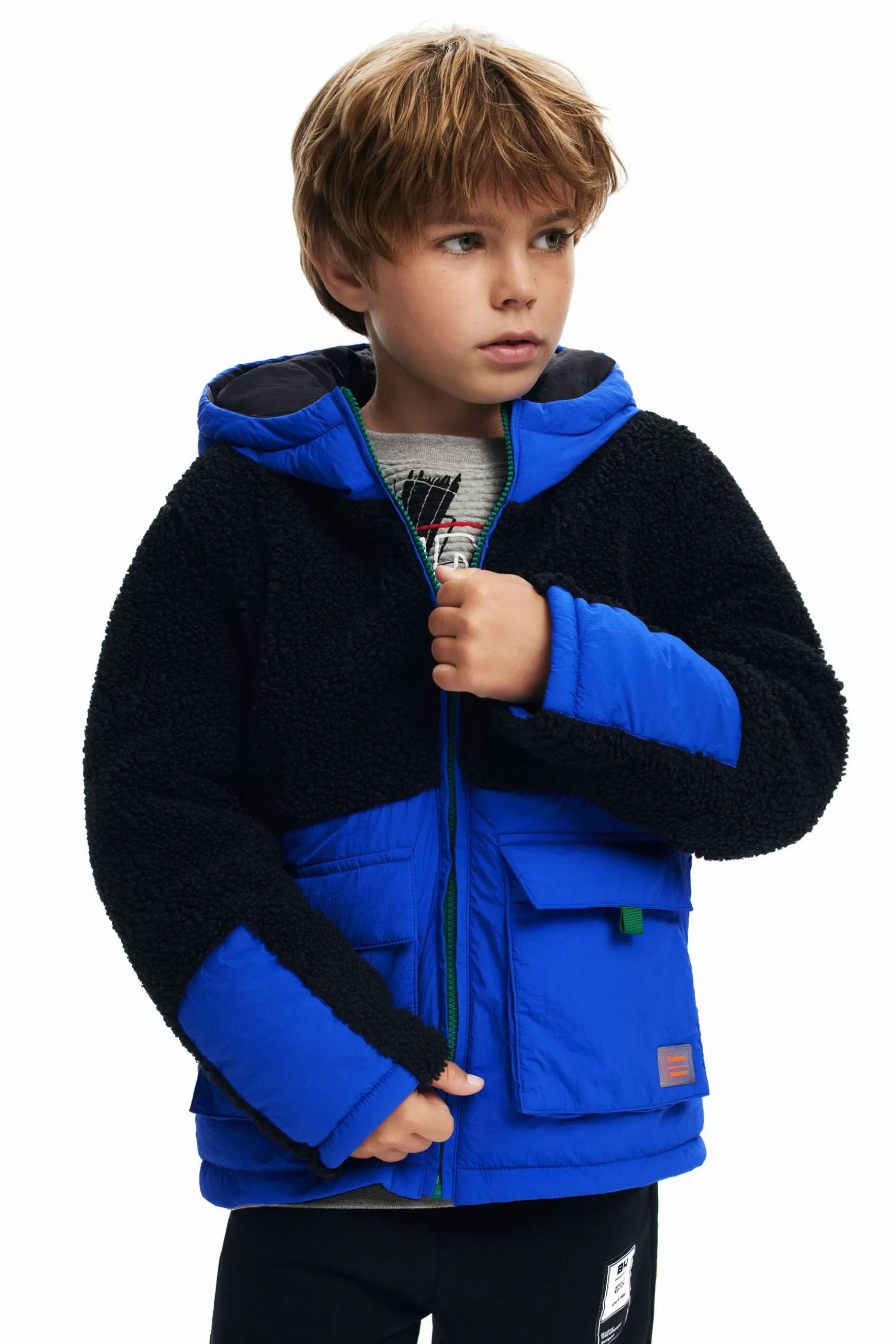 Desigual Abrigo acolchado combinado* Abrigos Y Chaquetas