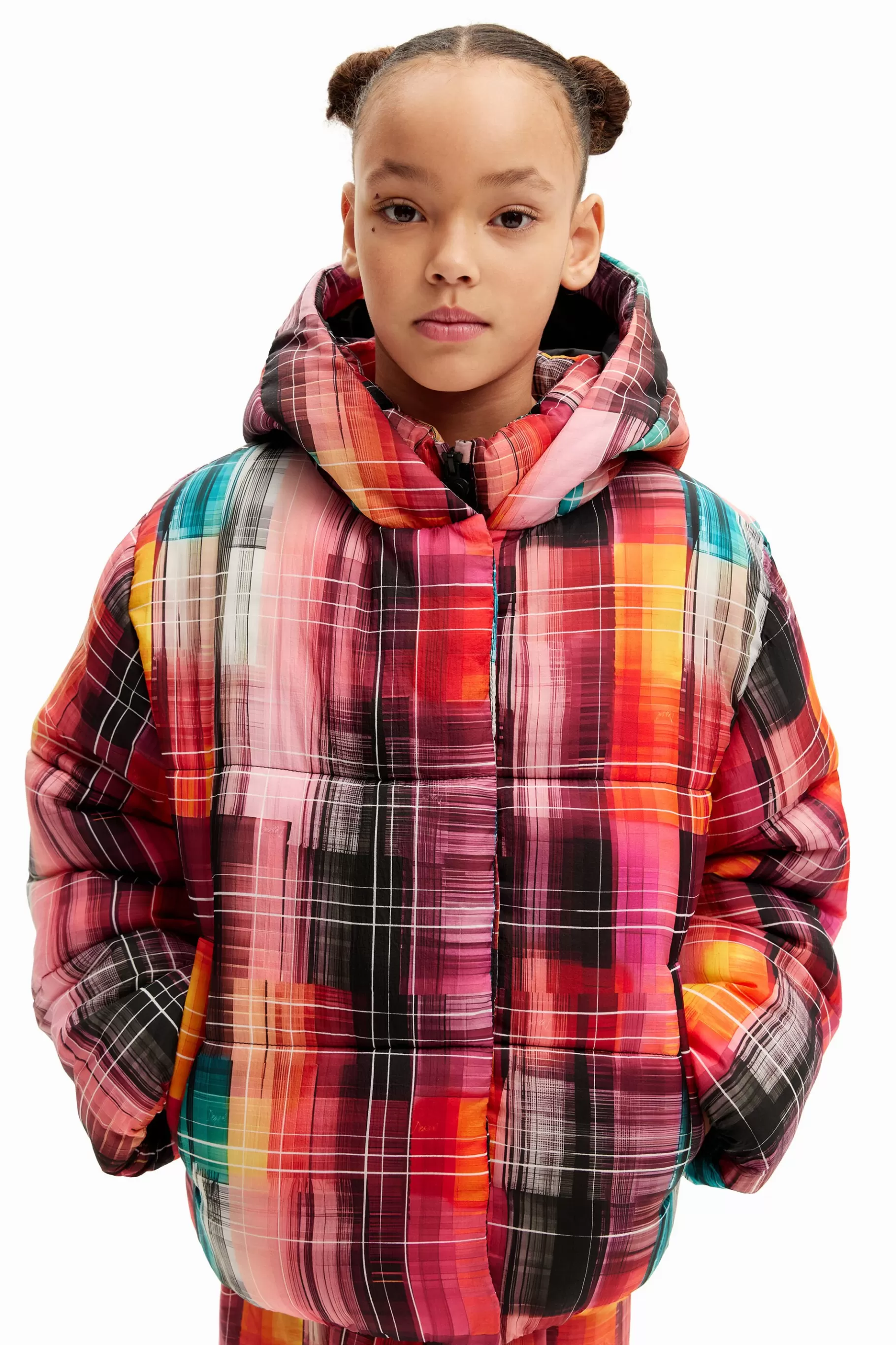 Desigual Abrigo acolchado estampado* Abrigos Y Chaquetas