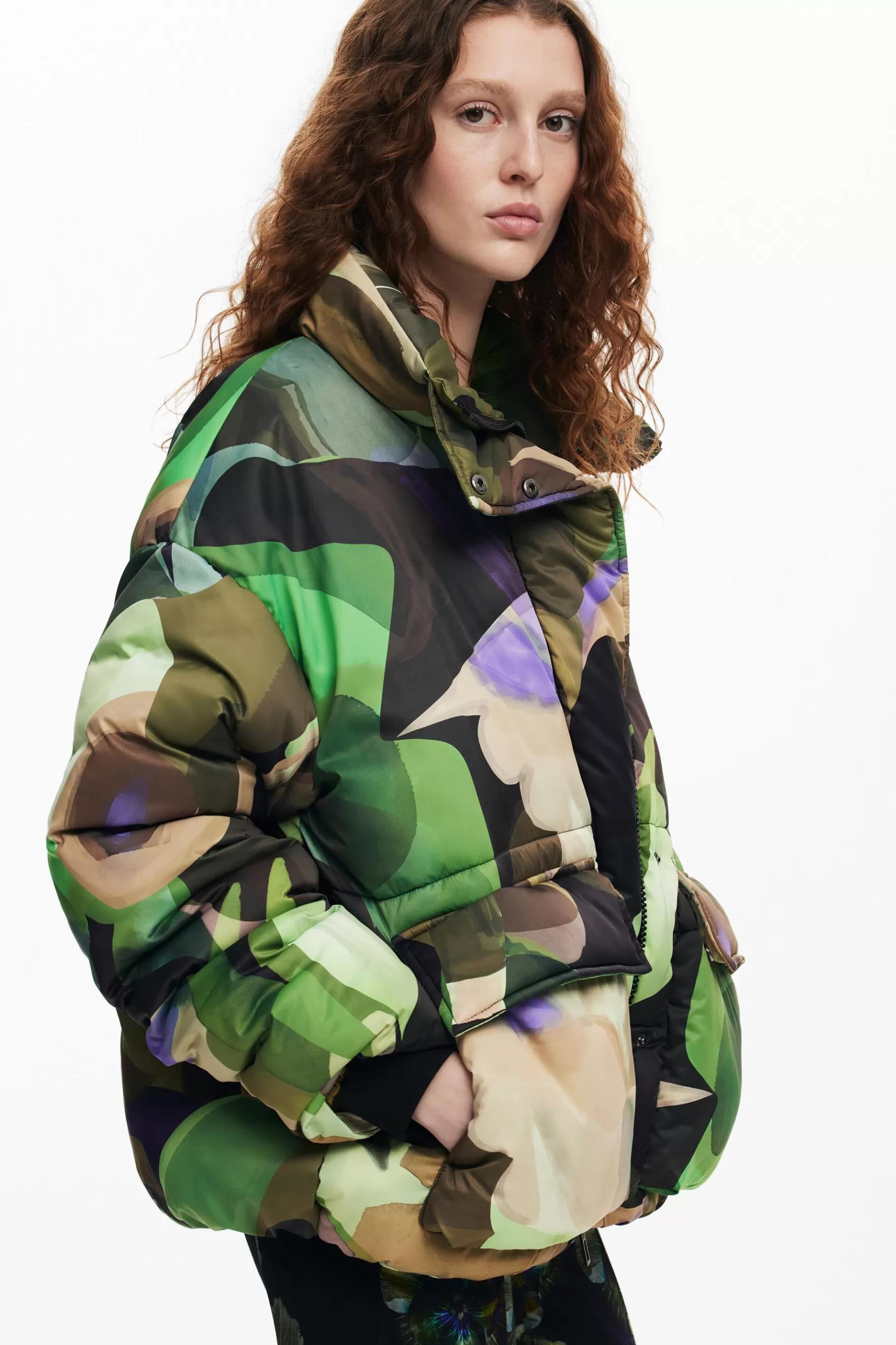 Desigual Abrigo acolchado M. Christian Lacroix*Mujer Abrigos Y Chaquetas
