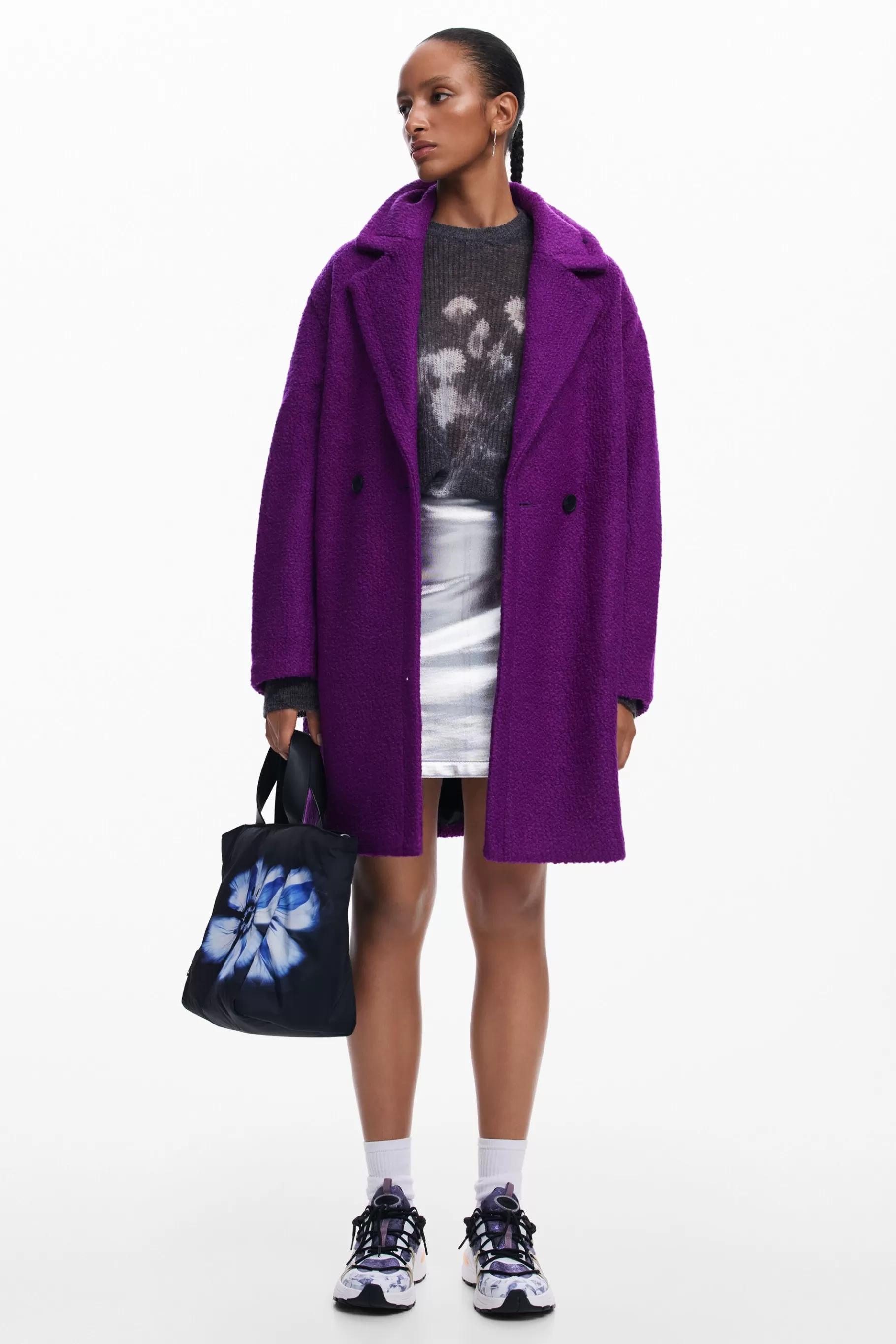 Desigual Abrigo largo*Mujer Abrigos Y Chaquetas