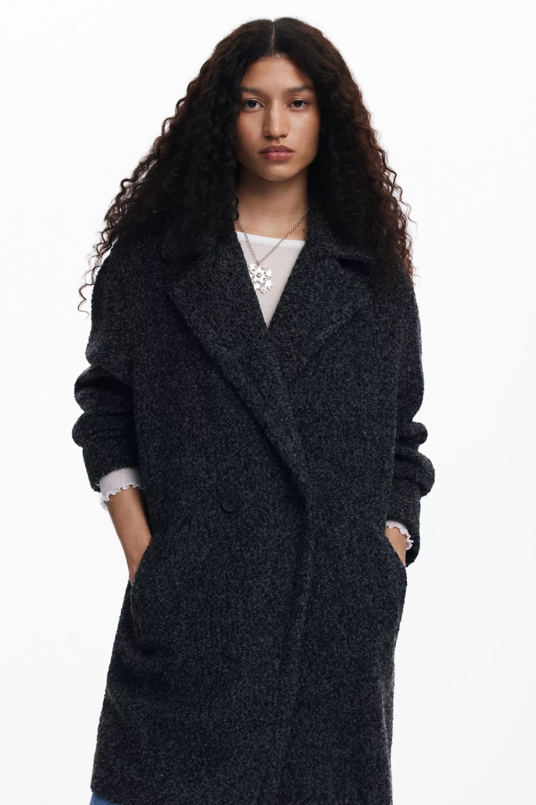 Desigual Abrigo largo*Mujer Abrigos Y Chaquetas