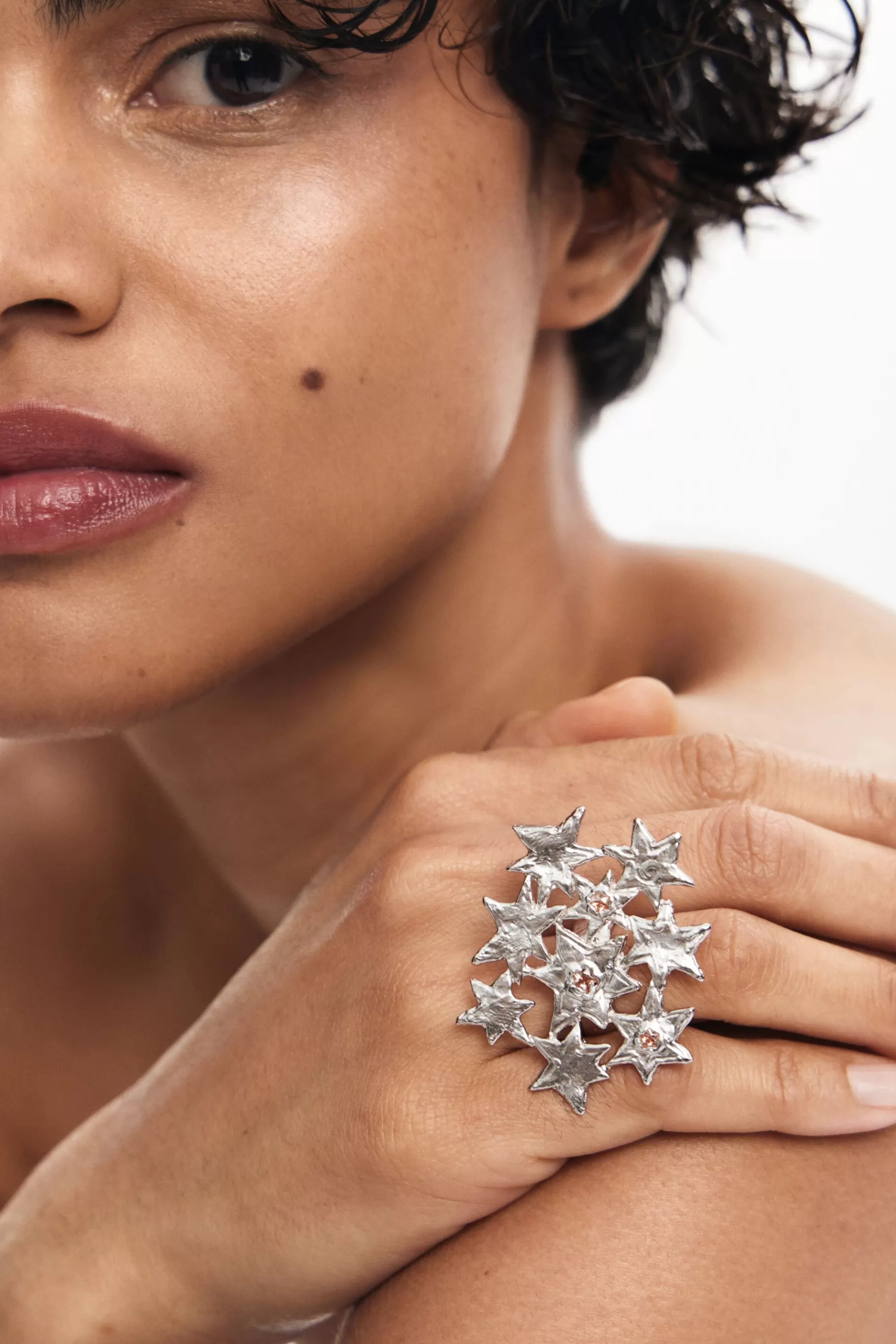 Desigual Anillo de estrellas Zalio*Mujer Joyería