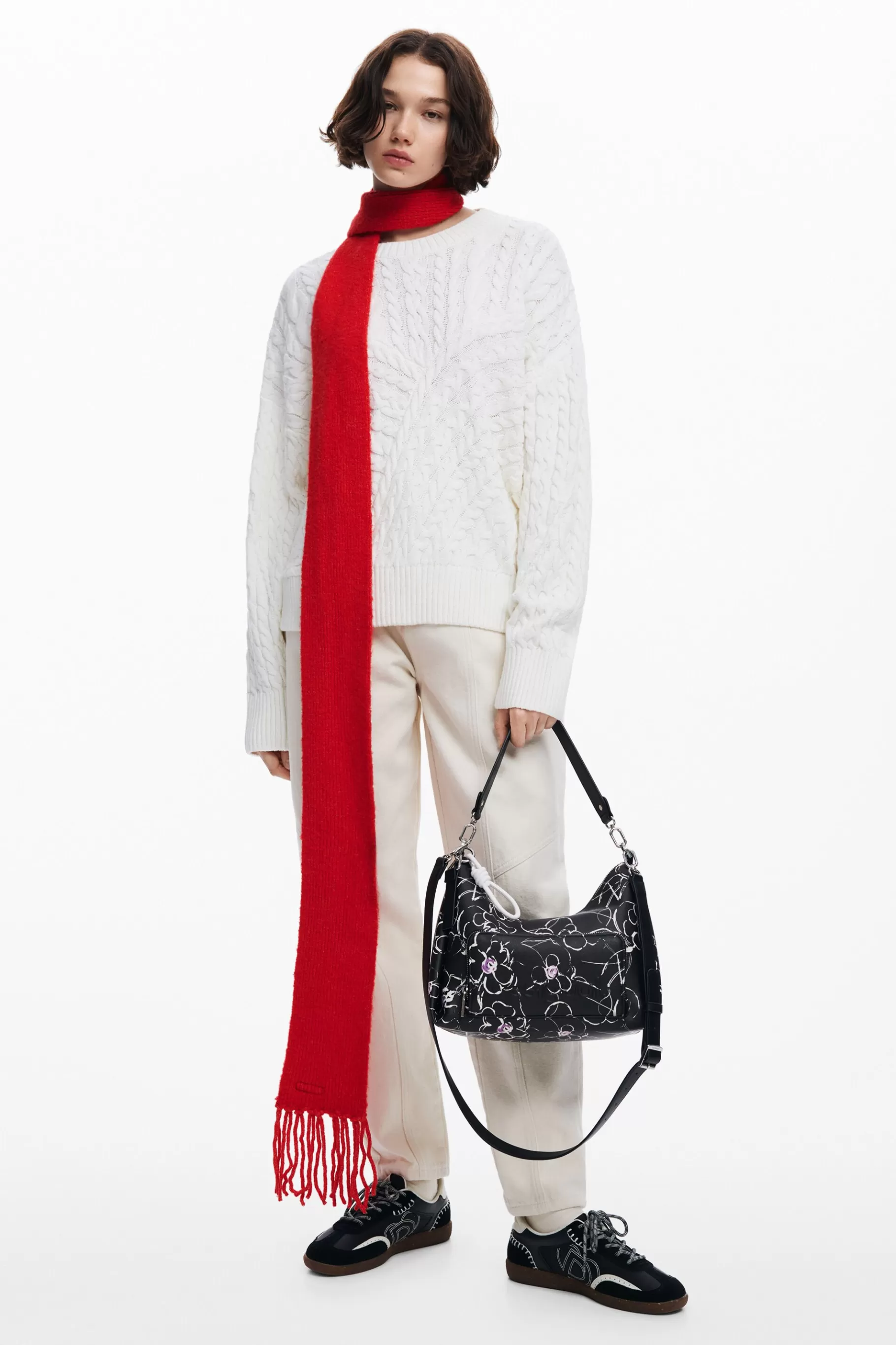 Desigual Bandolera M flores*Mujer Bolsos