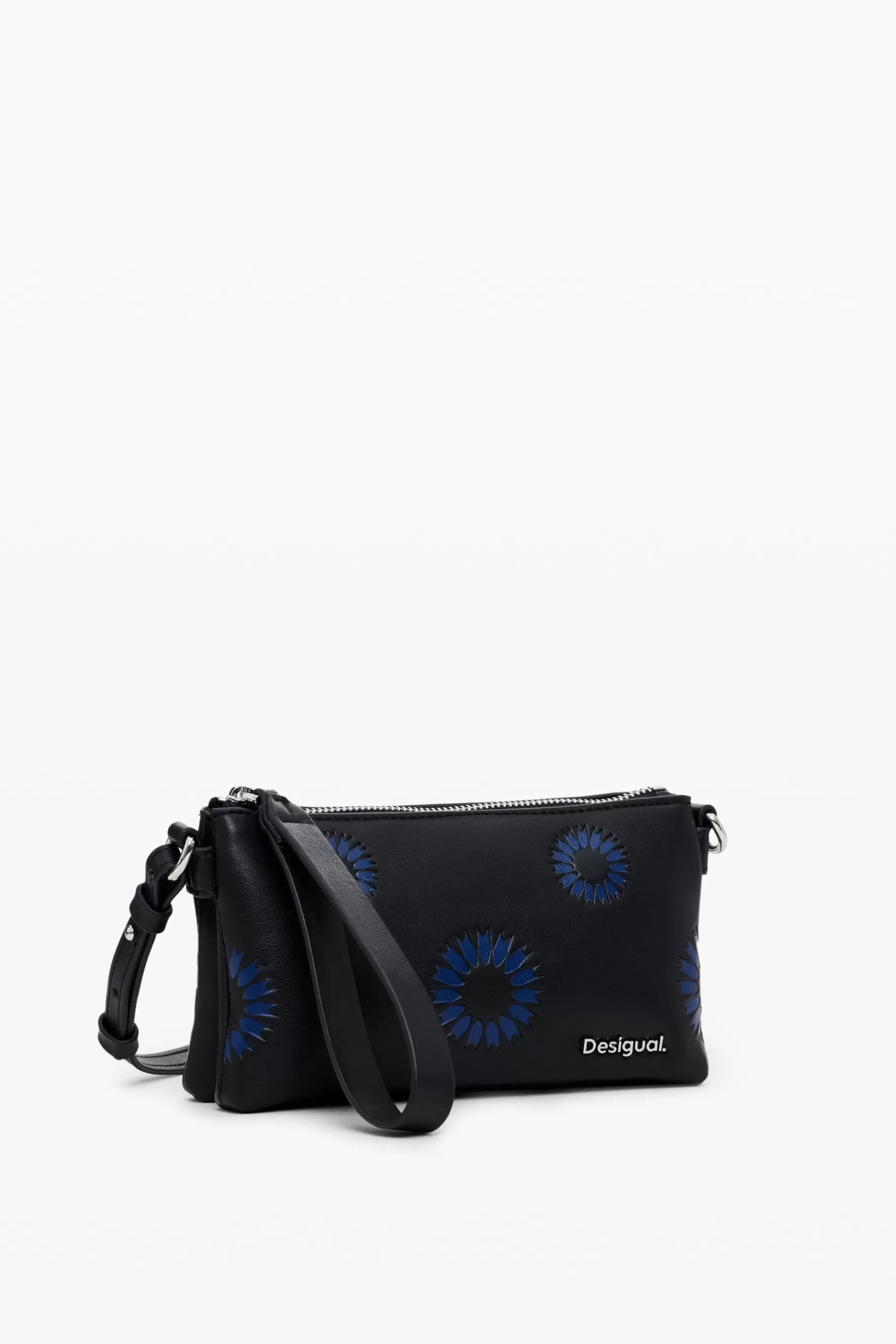 Desigual Bandolera pequeña girasoles*Mujer Monederos | Monederos