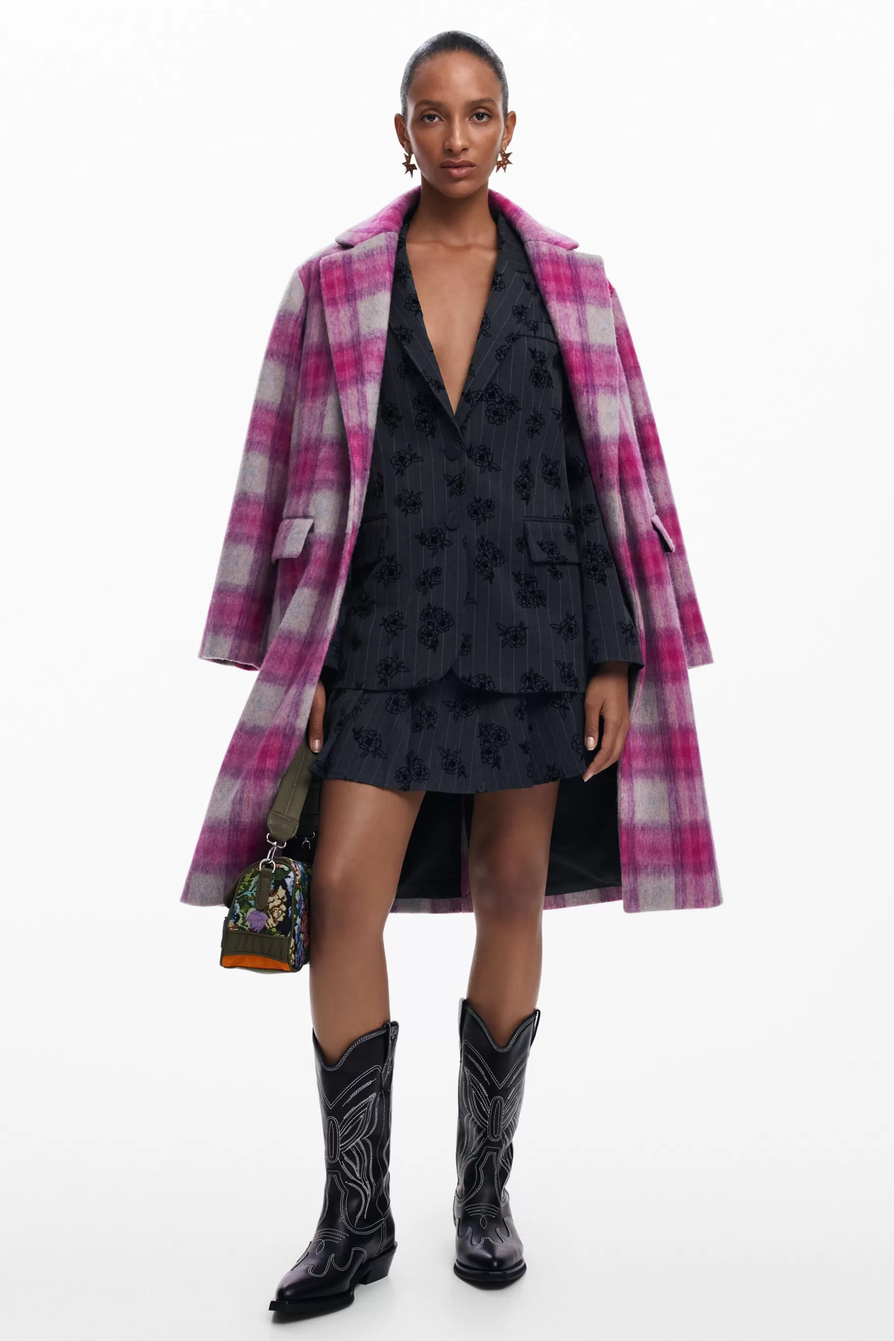 Desigual Blazer flores*Mujer Abrigos Y Chaquetas