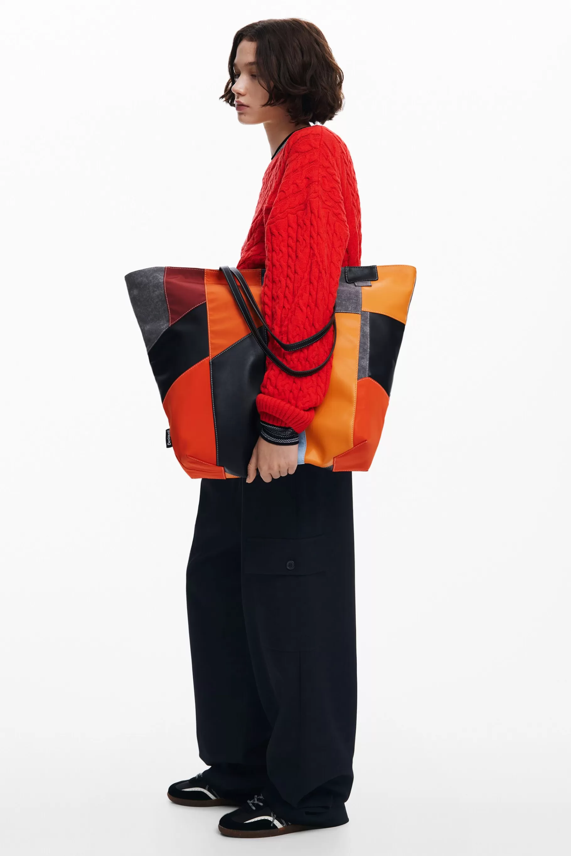 Desigual Bolsa patch arty grandes asas*Mujer Bolsos | Bolsos Shopper