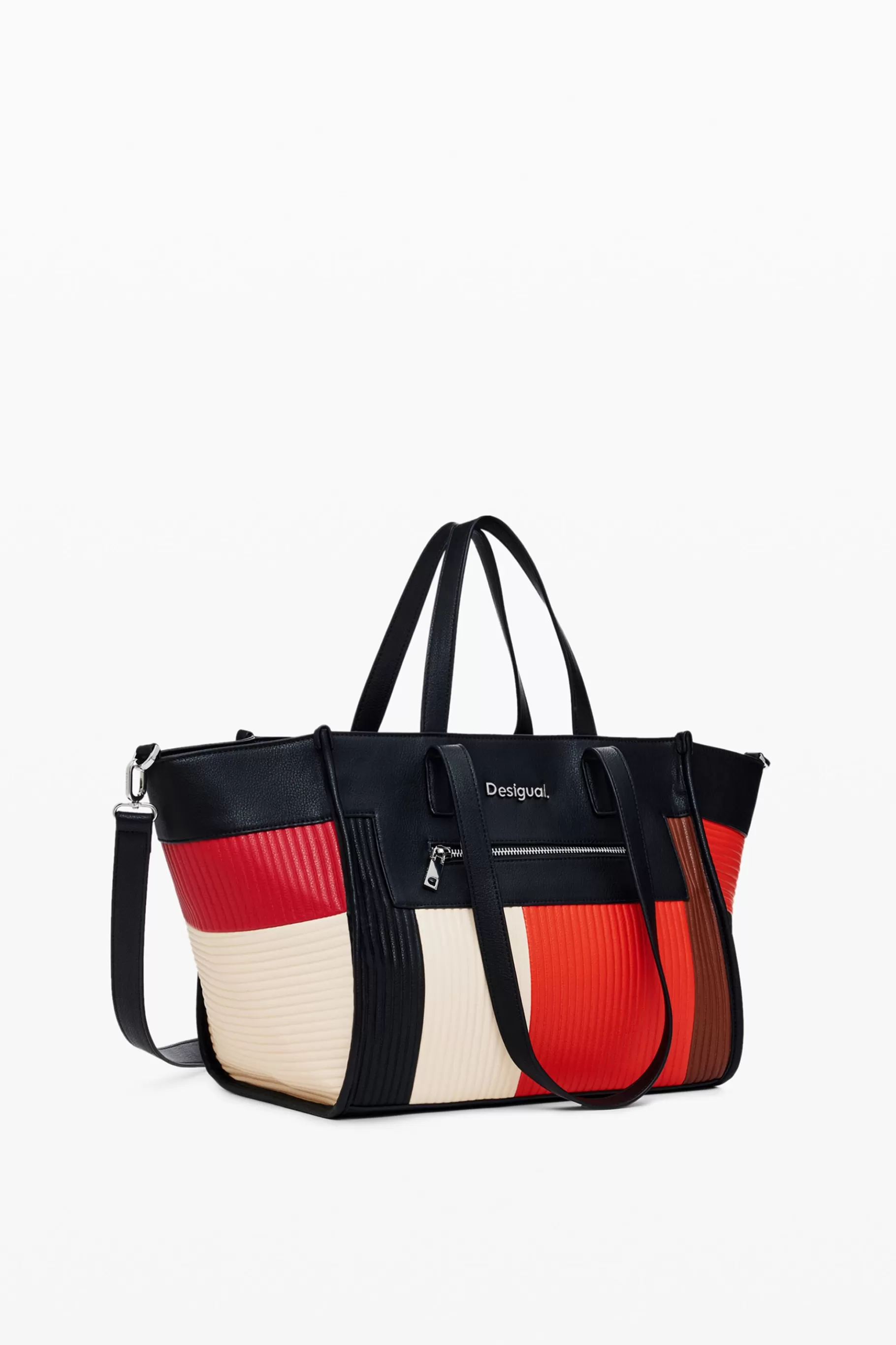 Desigual Bolsa texturas bolsillos*Mujer Bolsos | Bolsos Shopper