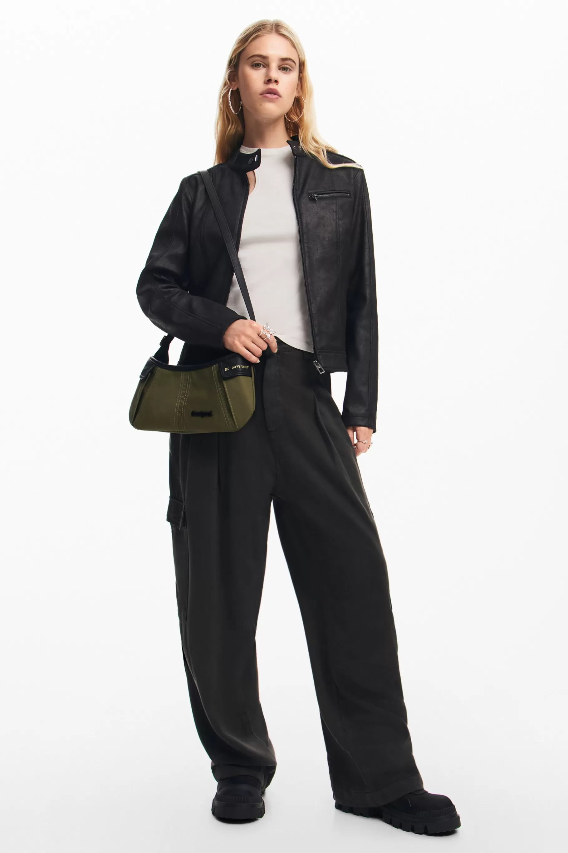 Desigual Bolso de hombro, multibolsillo *Mujer Bolsos