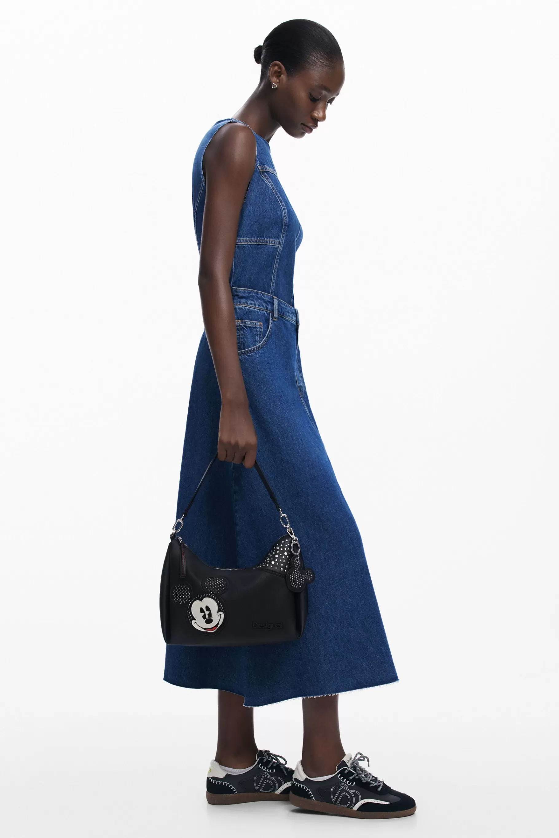 Desigual Bolso de mano Mickey y lunares*Mujer Bolsos