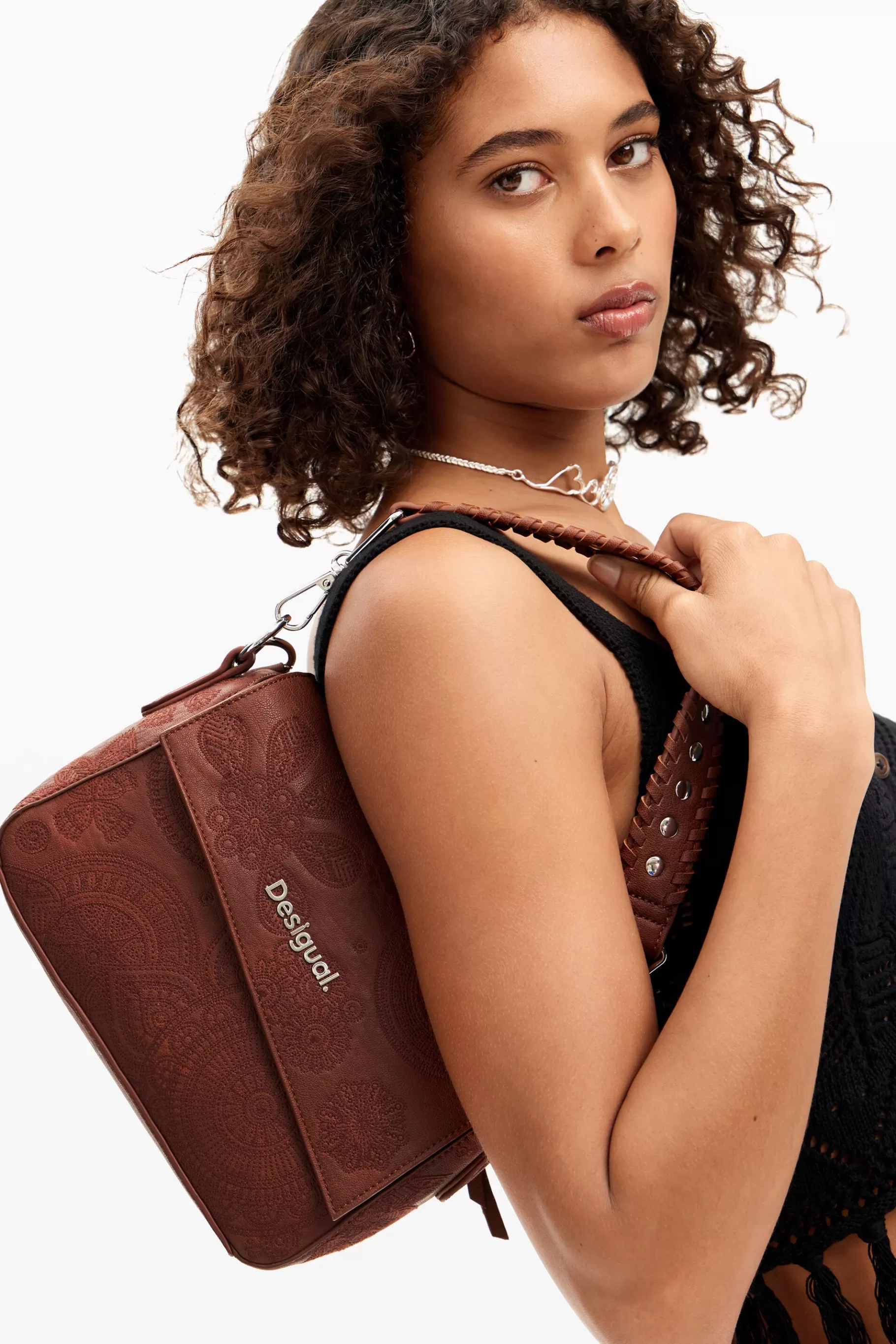 Desigual Bolso de mano S bordados*Mujer Bolsos | Bolsos De Mano