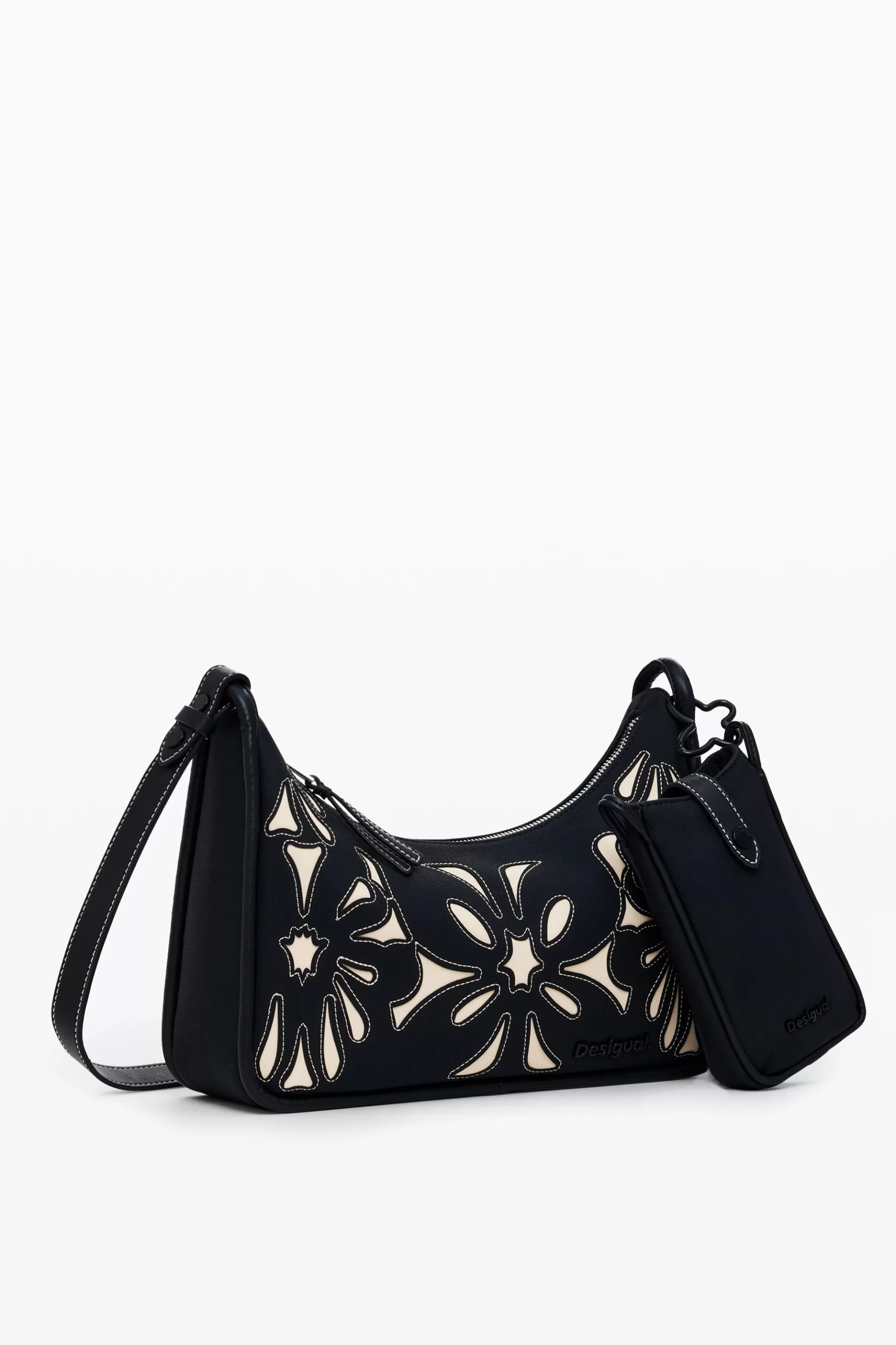 Desigual Bolso M flores*Mujer Bolsos