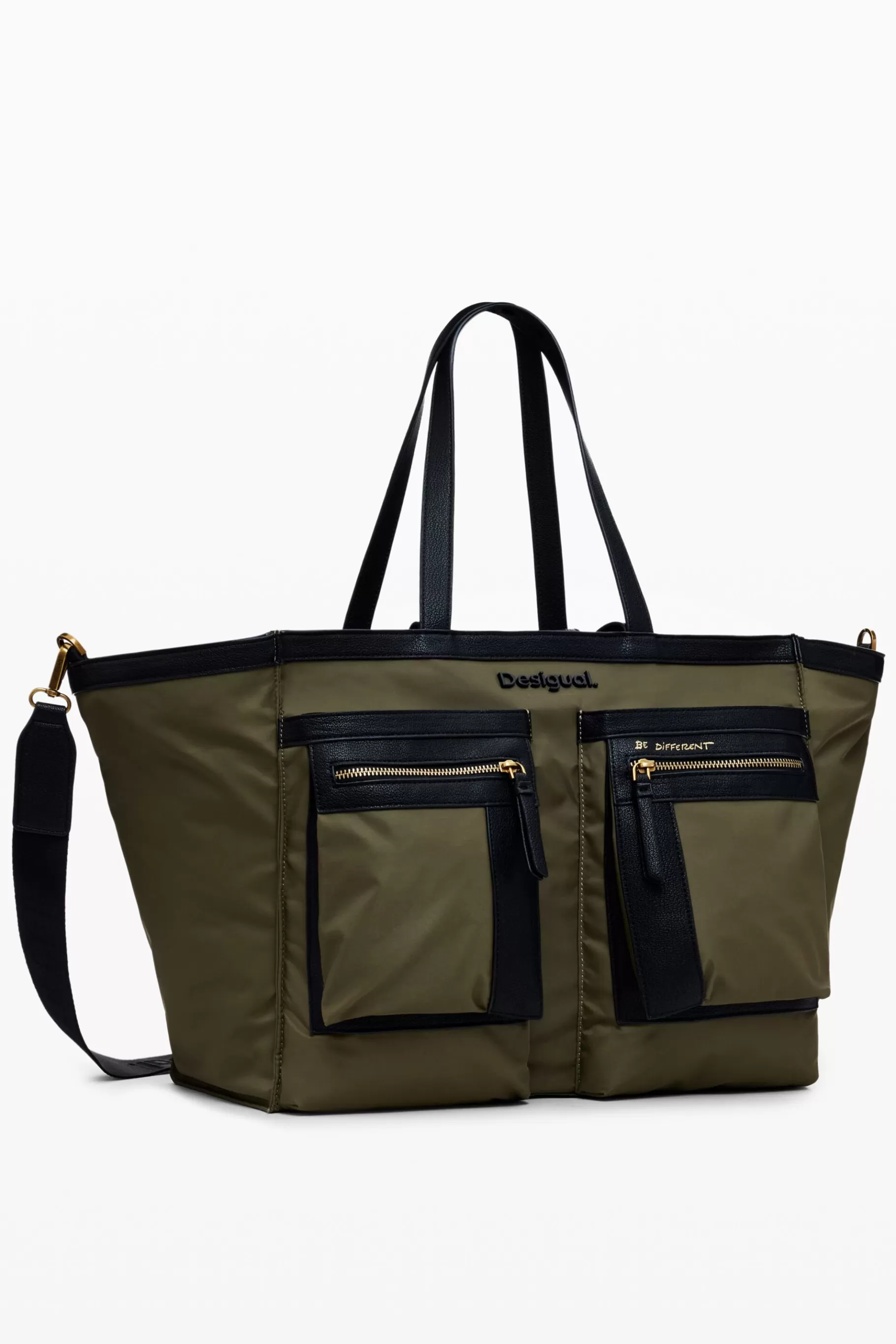Desigual Bolso nylon multibolsillo*Mujer Bolsos | Bolsos Shopper