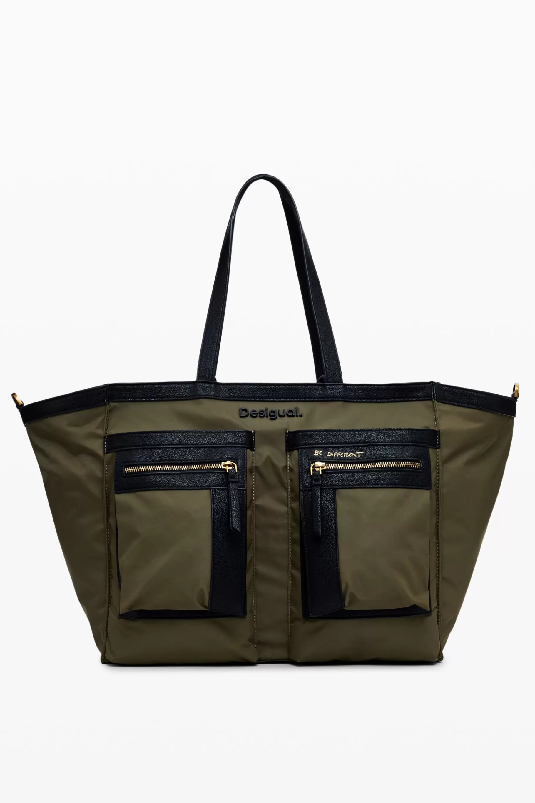 Desigual Bolso nylon multibolsillo*Mujer Bolsos | Bolsos Shopper