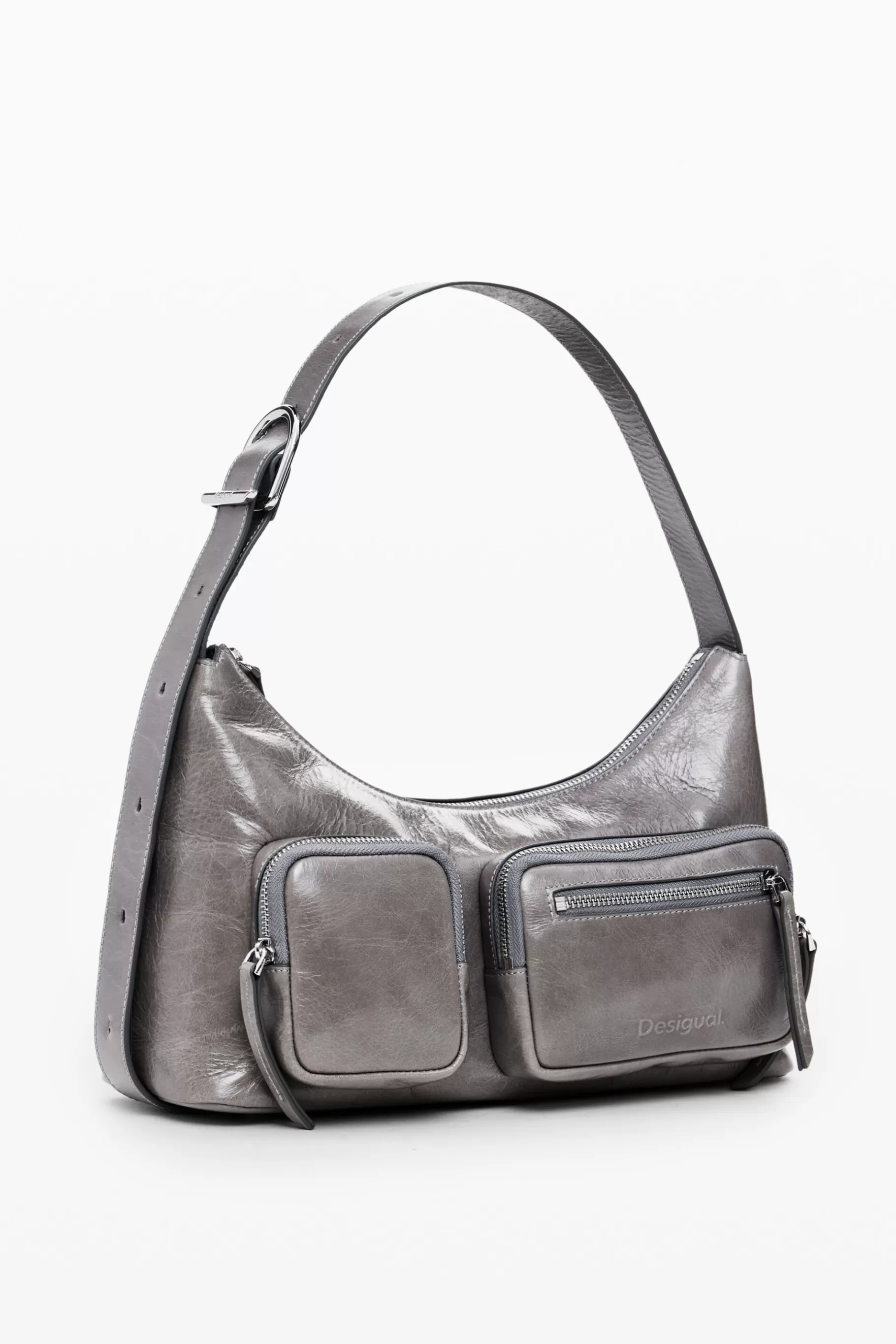 Desigual Bolso piel bolsillos*Mujer Bolsos | Bolsos De Piel
