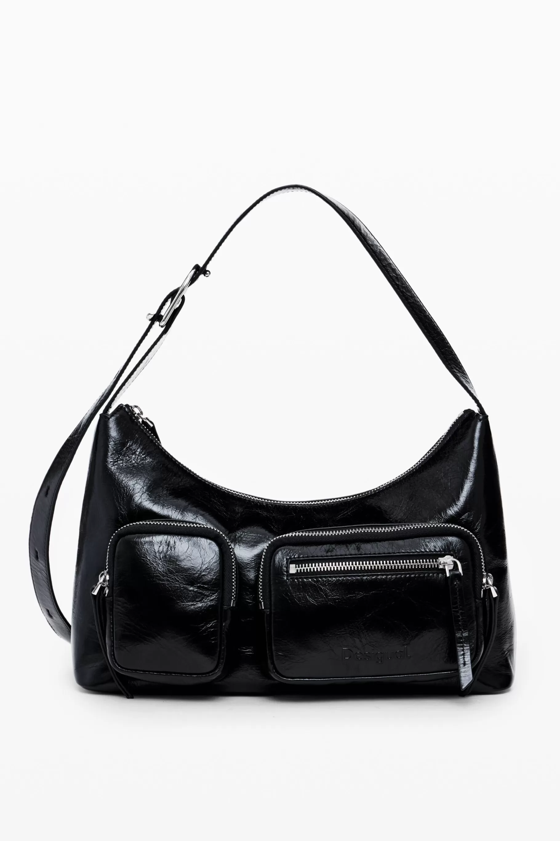 Desigual Bolso piel bolsillos*Mujer Bolsos | Bolsos De Piel