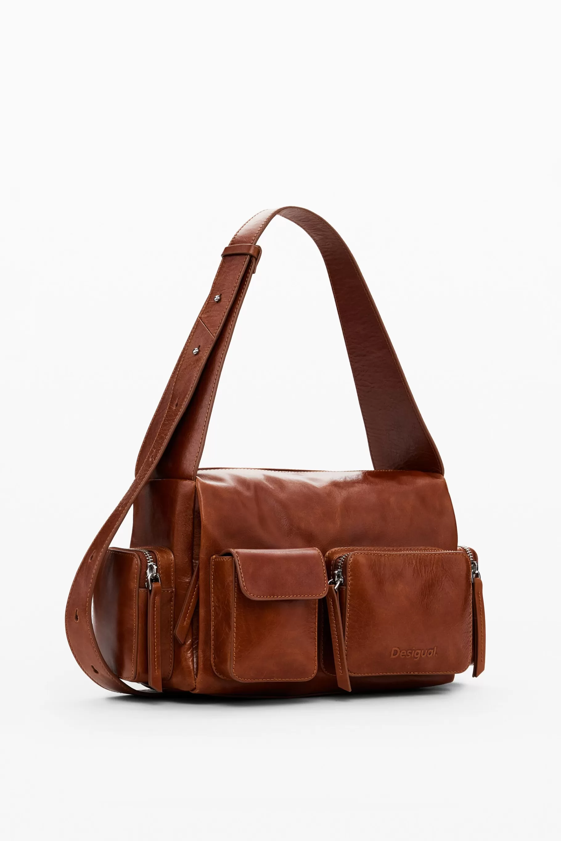 Desigual Bolso piel M bolsillos*Mujer Bolsos | Bolsos De Piel