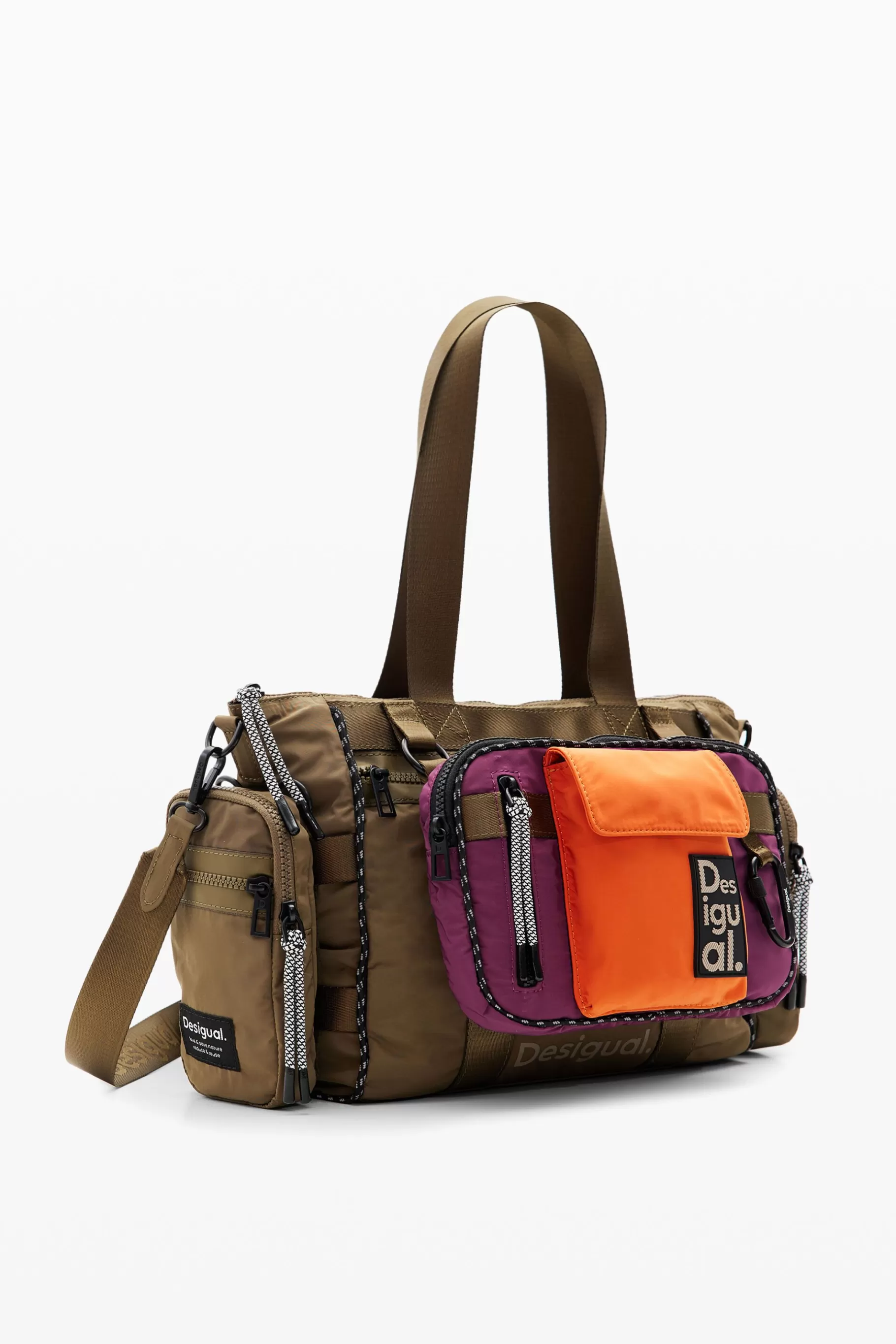 Desigual Bolso Vogayer bowling M multiposición*Mujer Bolsos | Bolsos De Mano