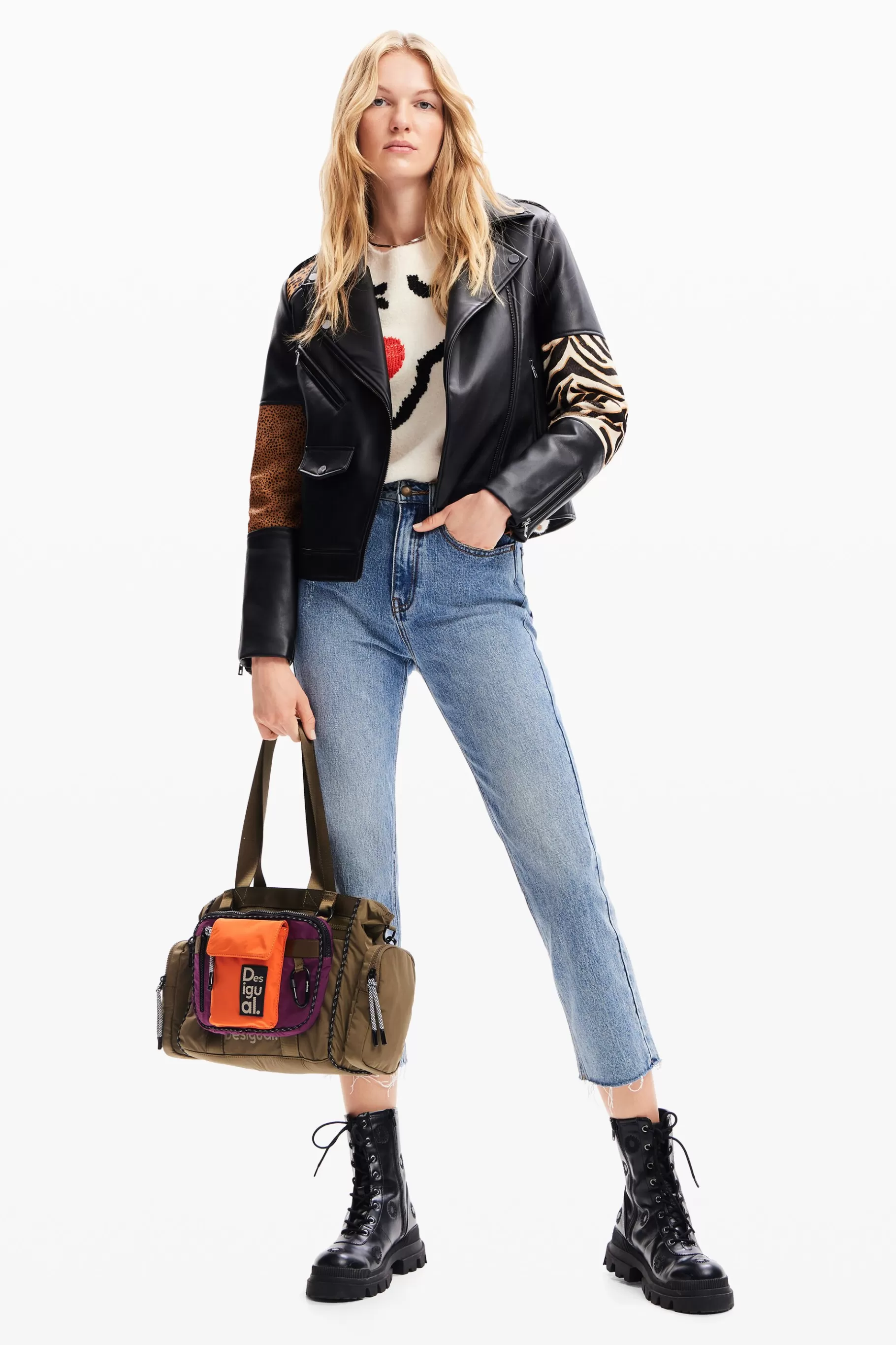 Desigual Bolso Vogayer bowling M multiposición*Mujer Bolsos | Bolsos De Mano