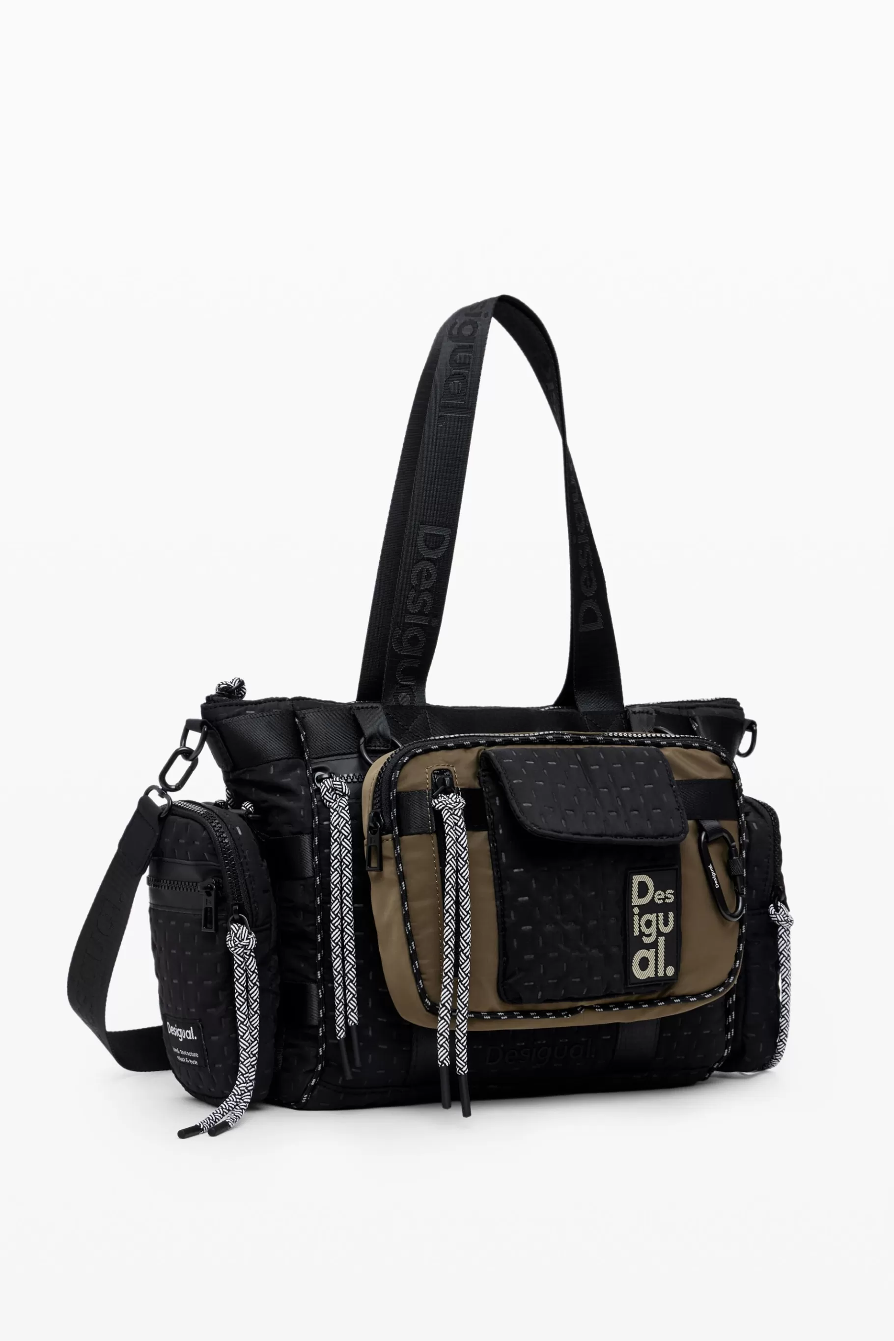Desigual Bolso Voyager bowling XL multiposición*Mujer Bolsos