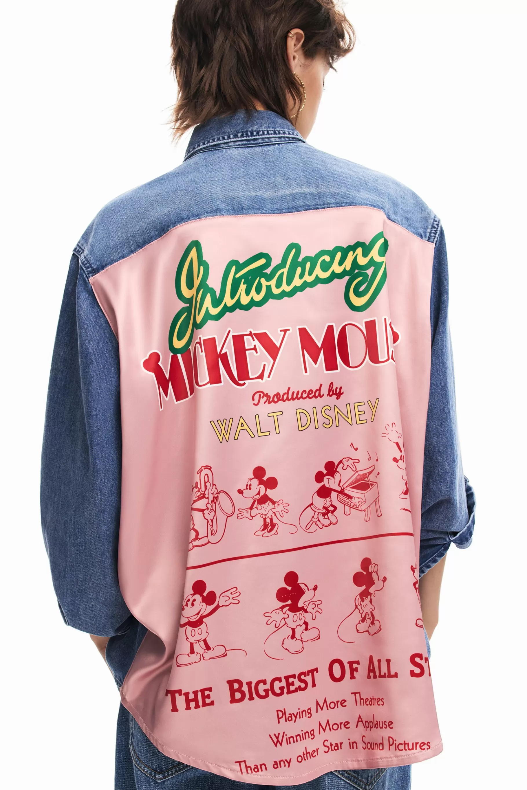 Desigual Camisa denim Mickey Mouse*Mujer Camisas Y Blusas