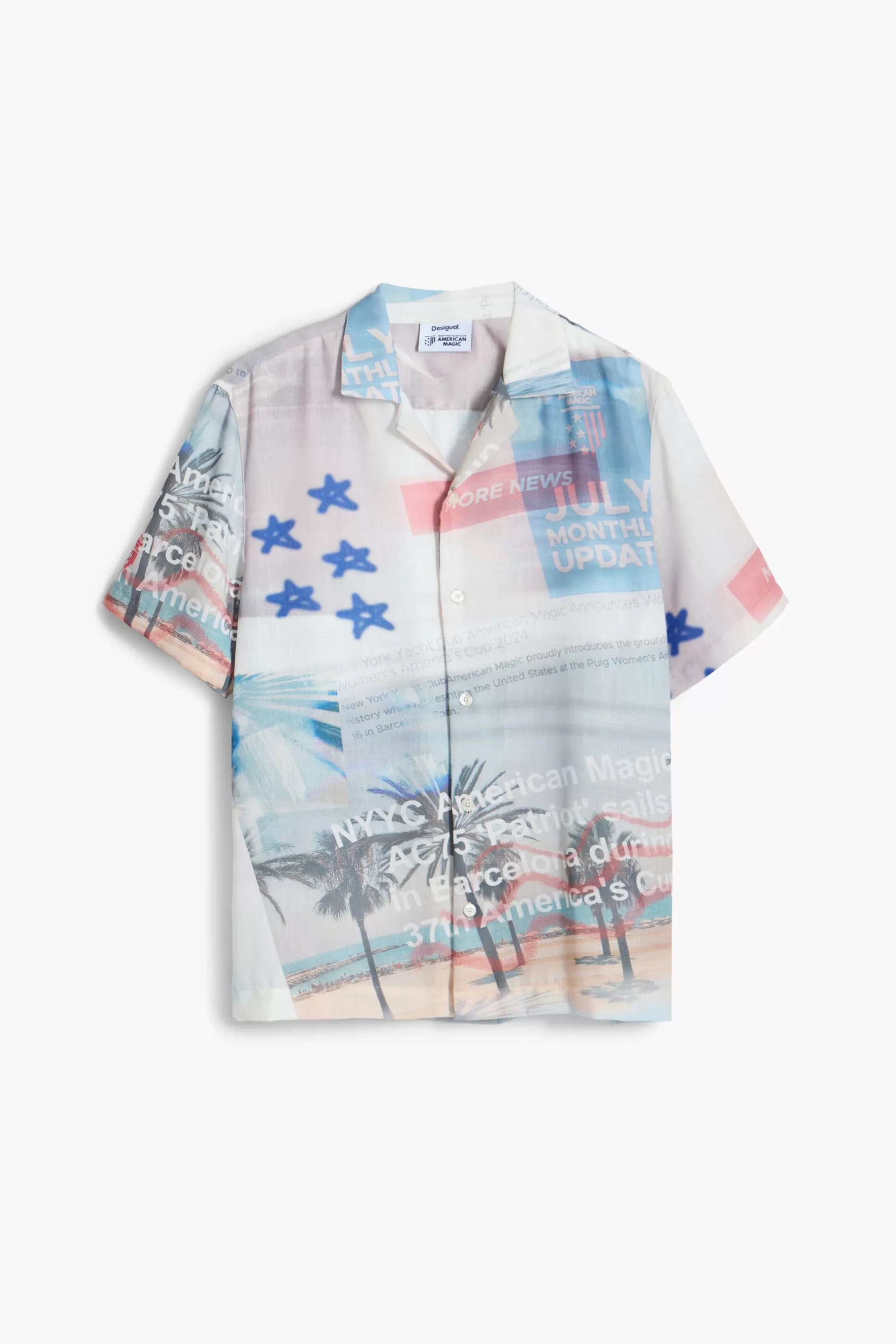 Desigual Camisa estampada American Magic*Hombre Camisetas | Camisas
