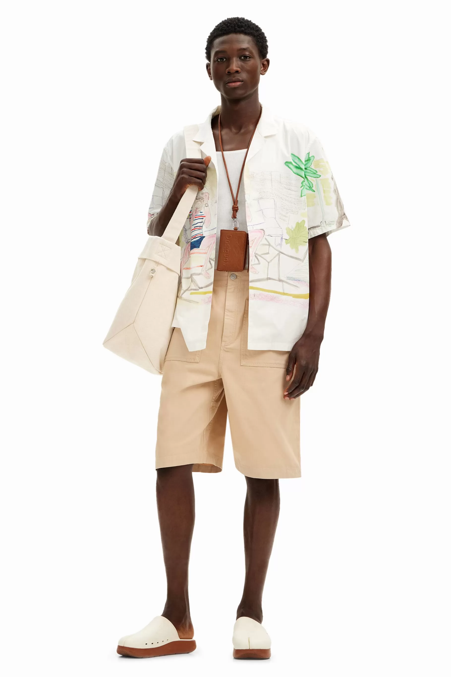 Desigual Camisa estampado acuarela*Hombre Camisetas | Camisas
