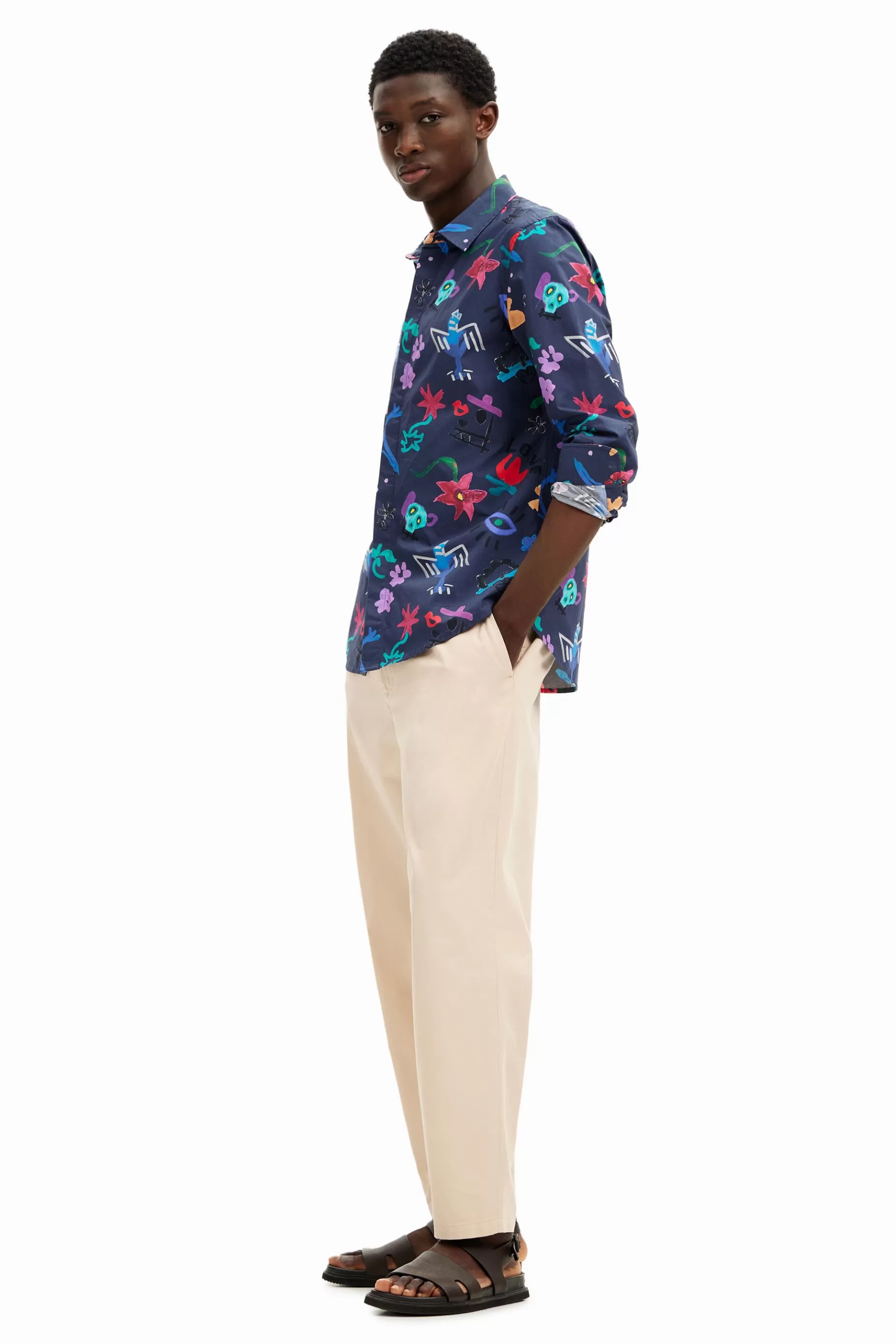 Desigual Camisa estampado floral*Hombre Camisetas | Camisas