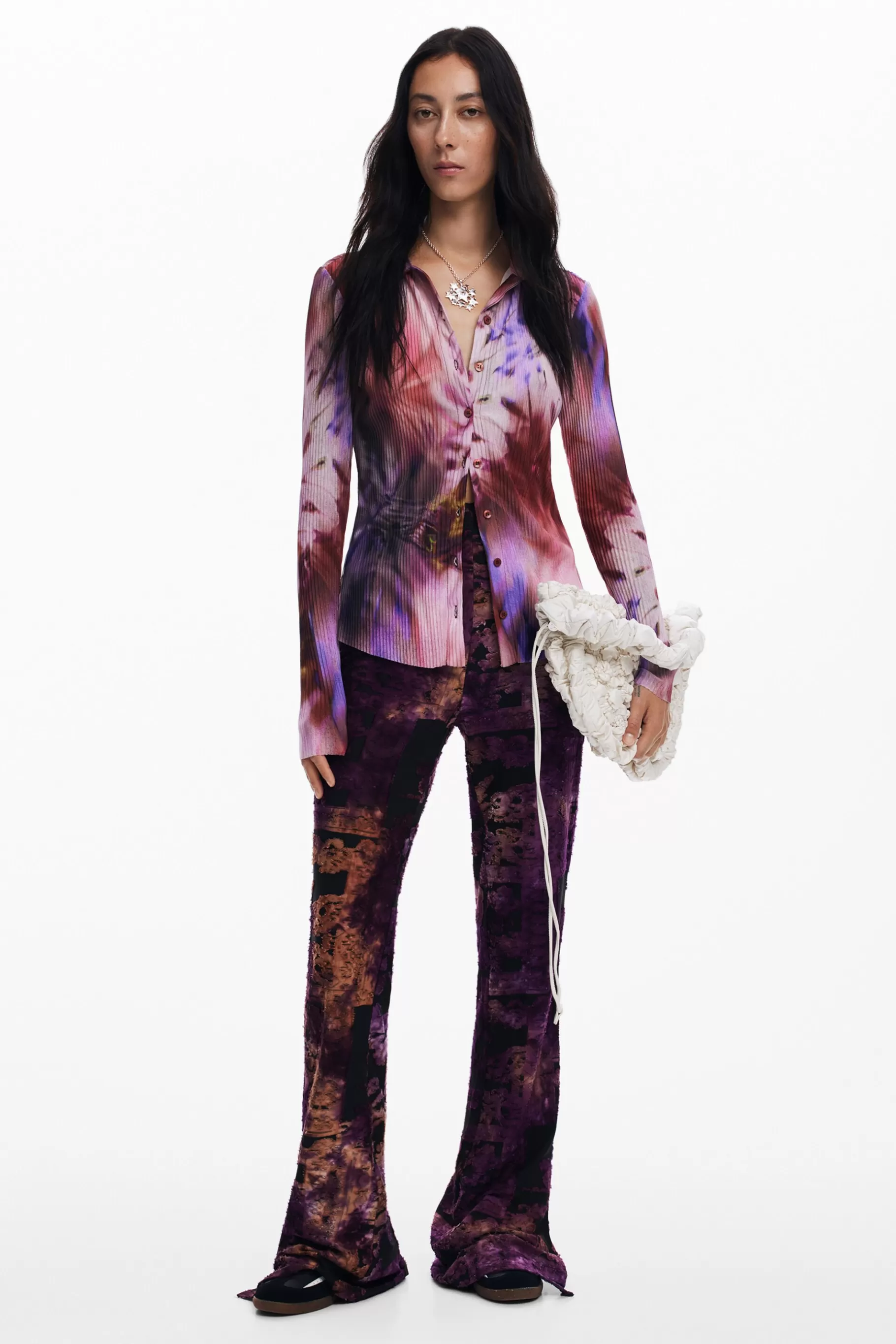 Desigual Camisa estampado tie-dye*Mujer Camisas Y Blusas | Camisetas