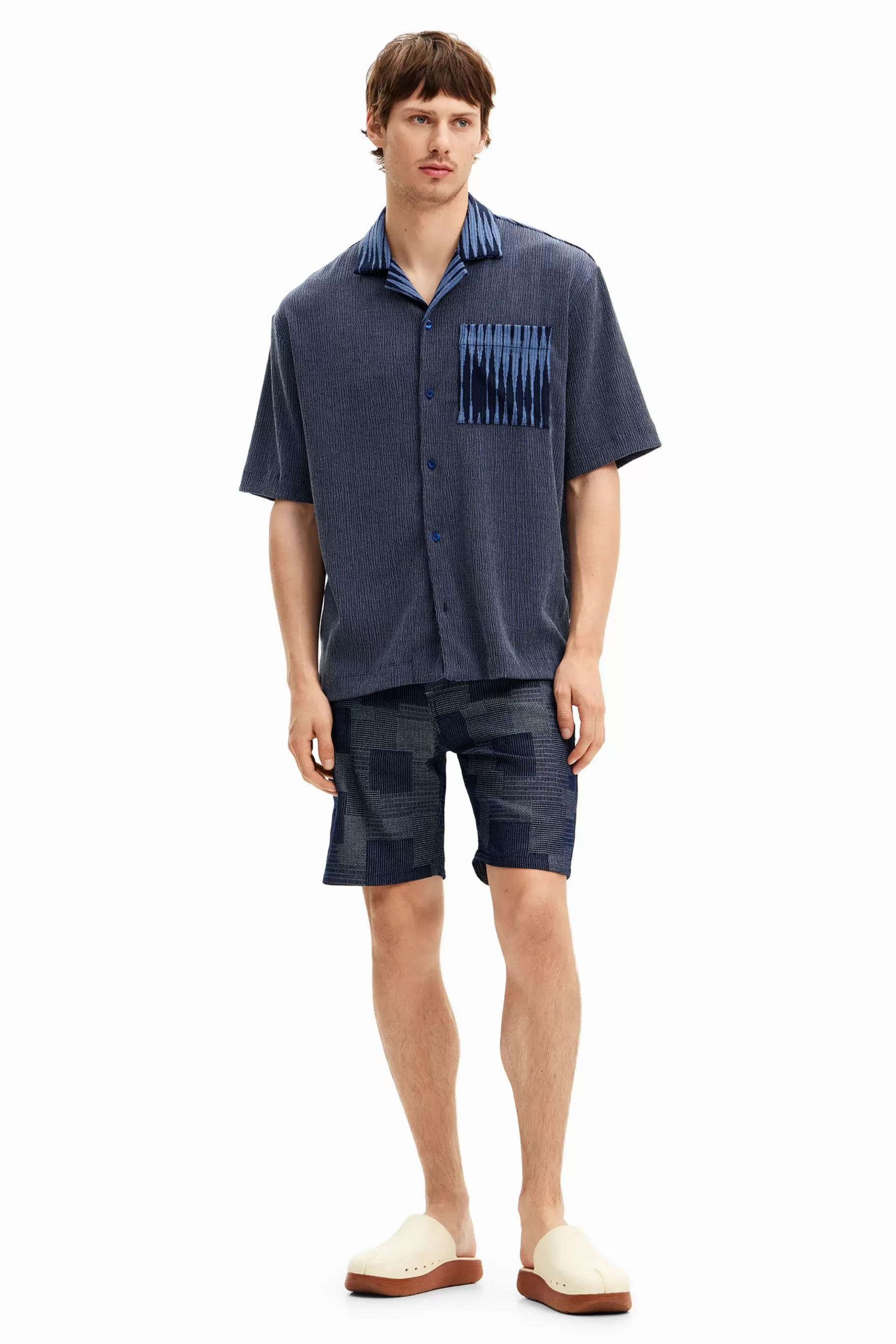 Desigual Camisa híbrida tejido*Hombre Camisetas | Camisas