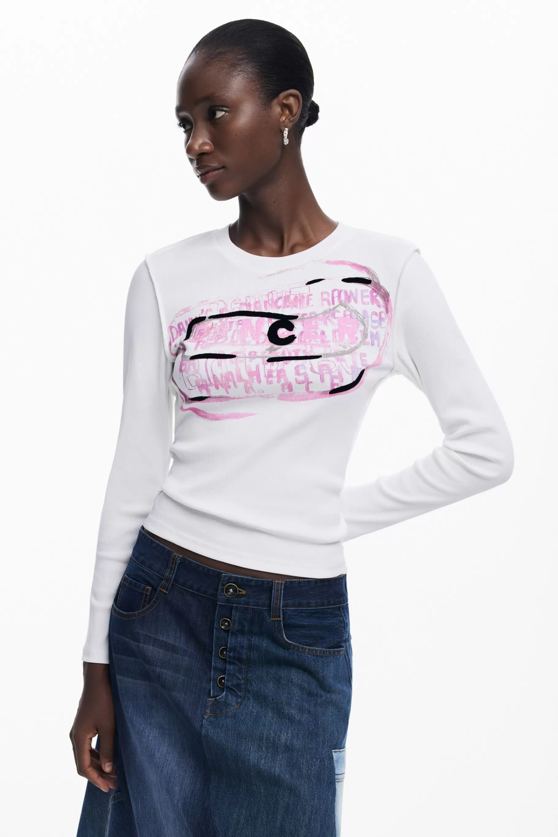 Desigual Camiseta*Mujer Camisetas