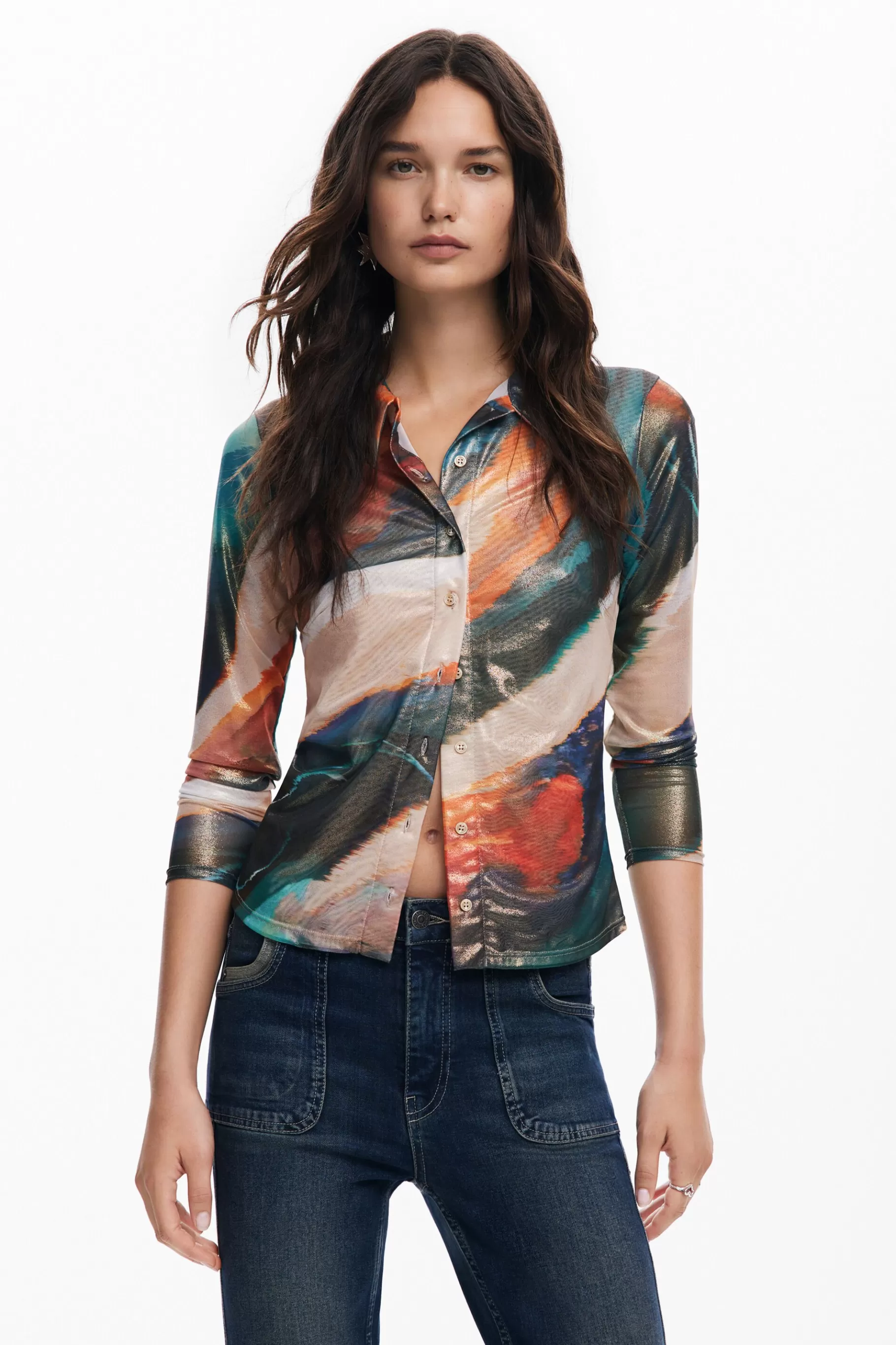 Desigual Camiseta*Mujer Camisas Y Blusas | Camisetas