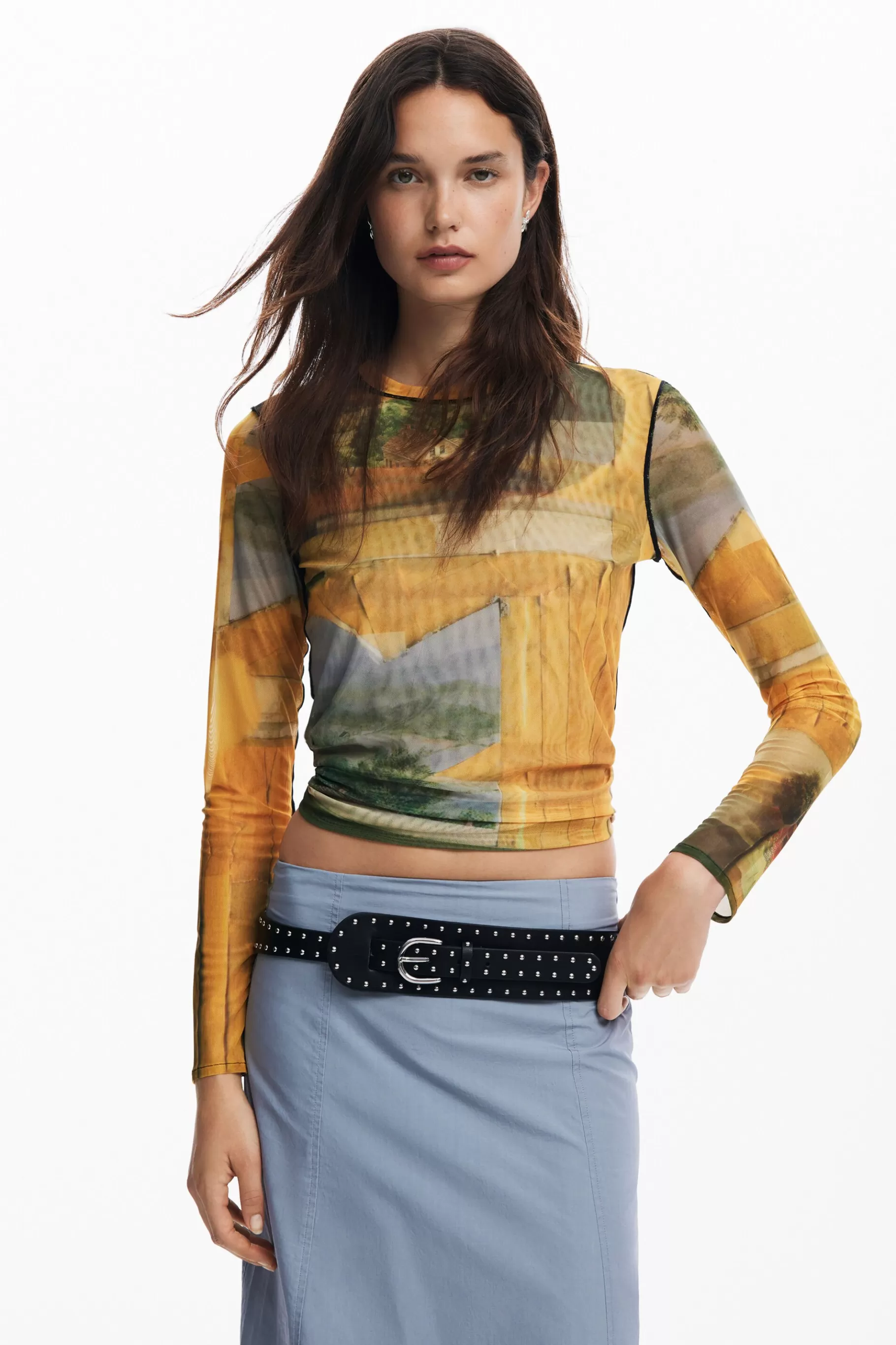 Desigual Camiseta arty*Mujer Camisas Y Blusas | Camisetas