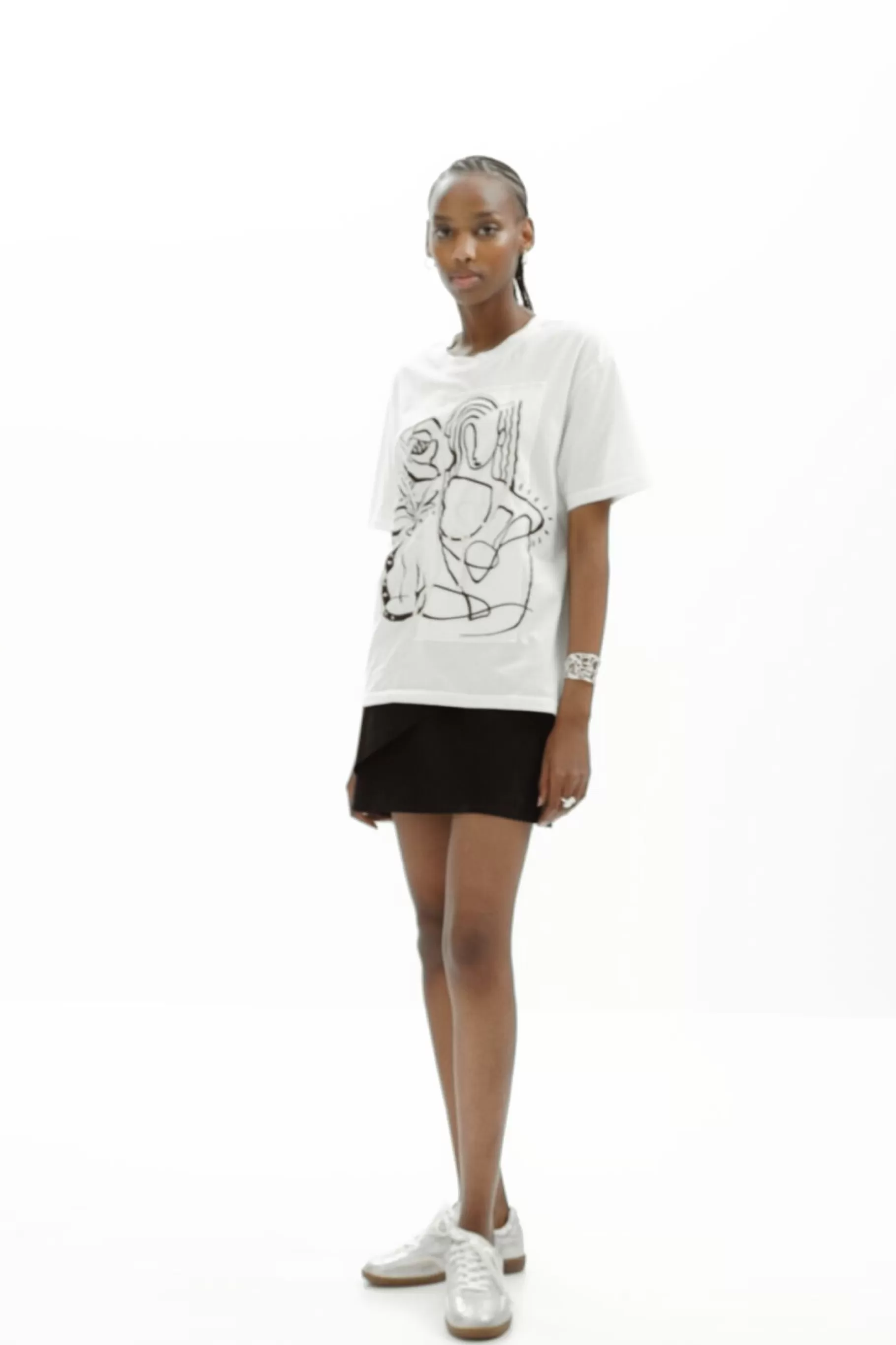 Desigual Camiseta arty ilustración*Mujer Camisas Y Blusas | Camisetas