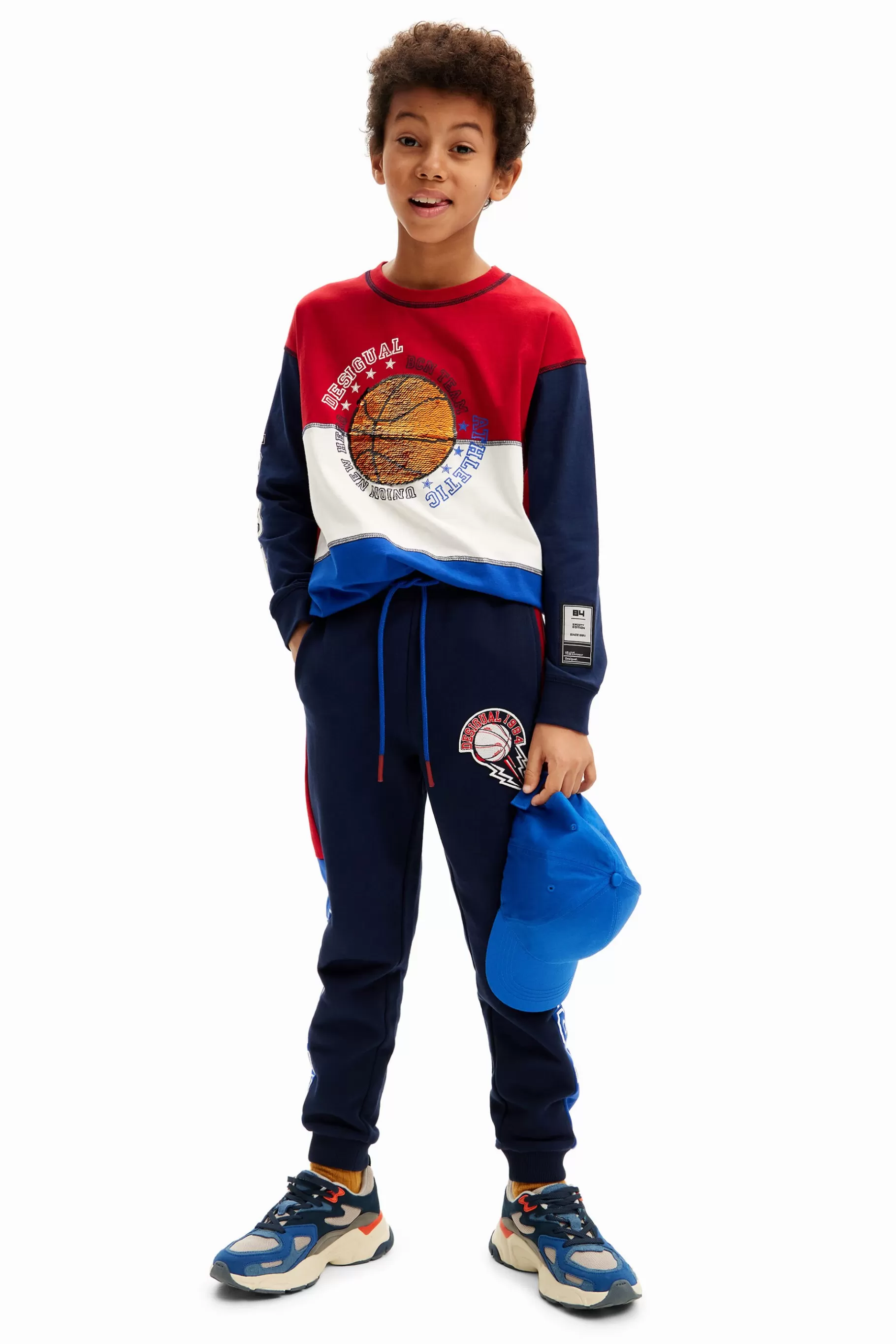 Desigual Camiseta baloncesto tricolor* Camisetas Y Camisas