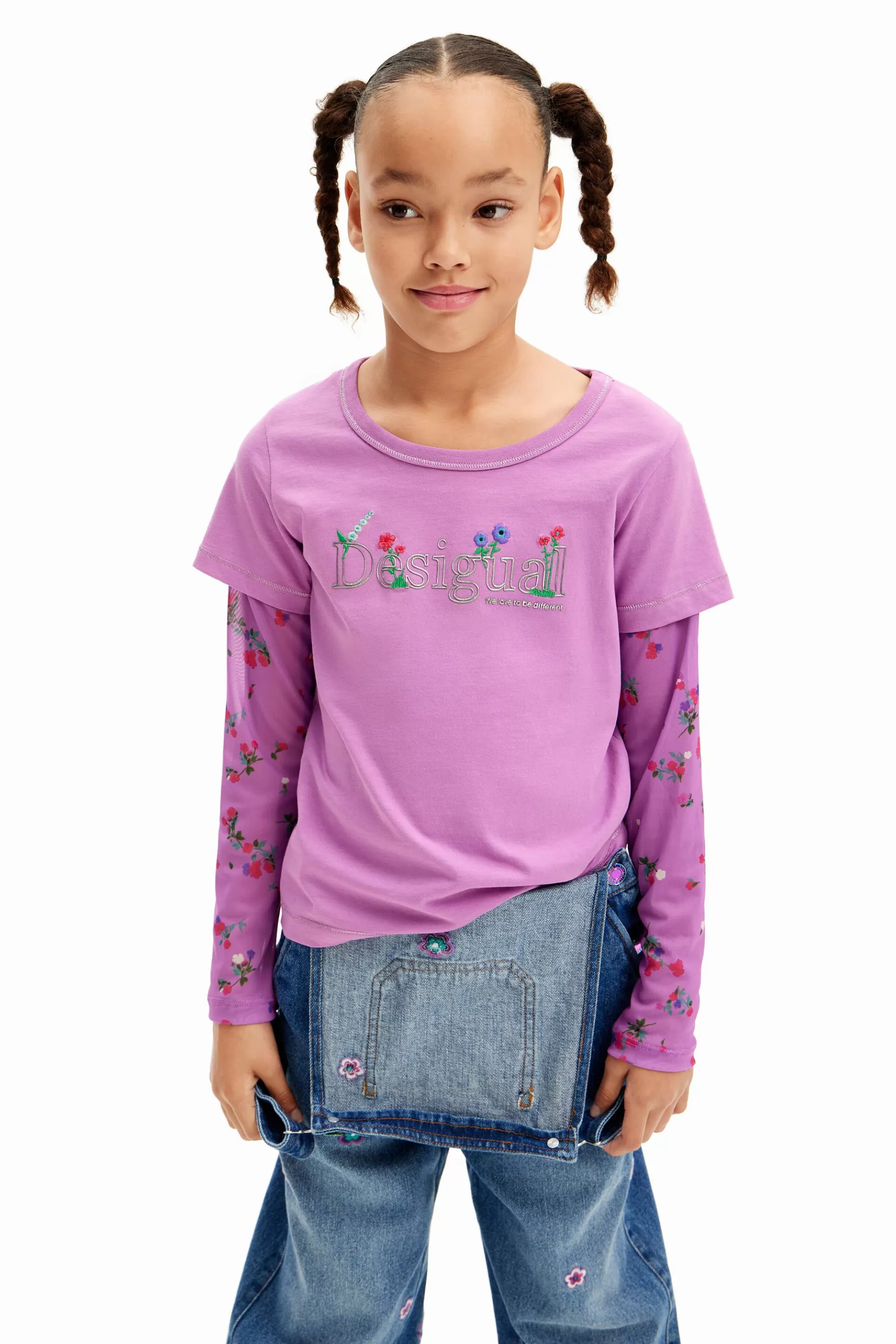 Desigual Camiseta combinada * Camisetas Y Camisas