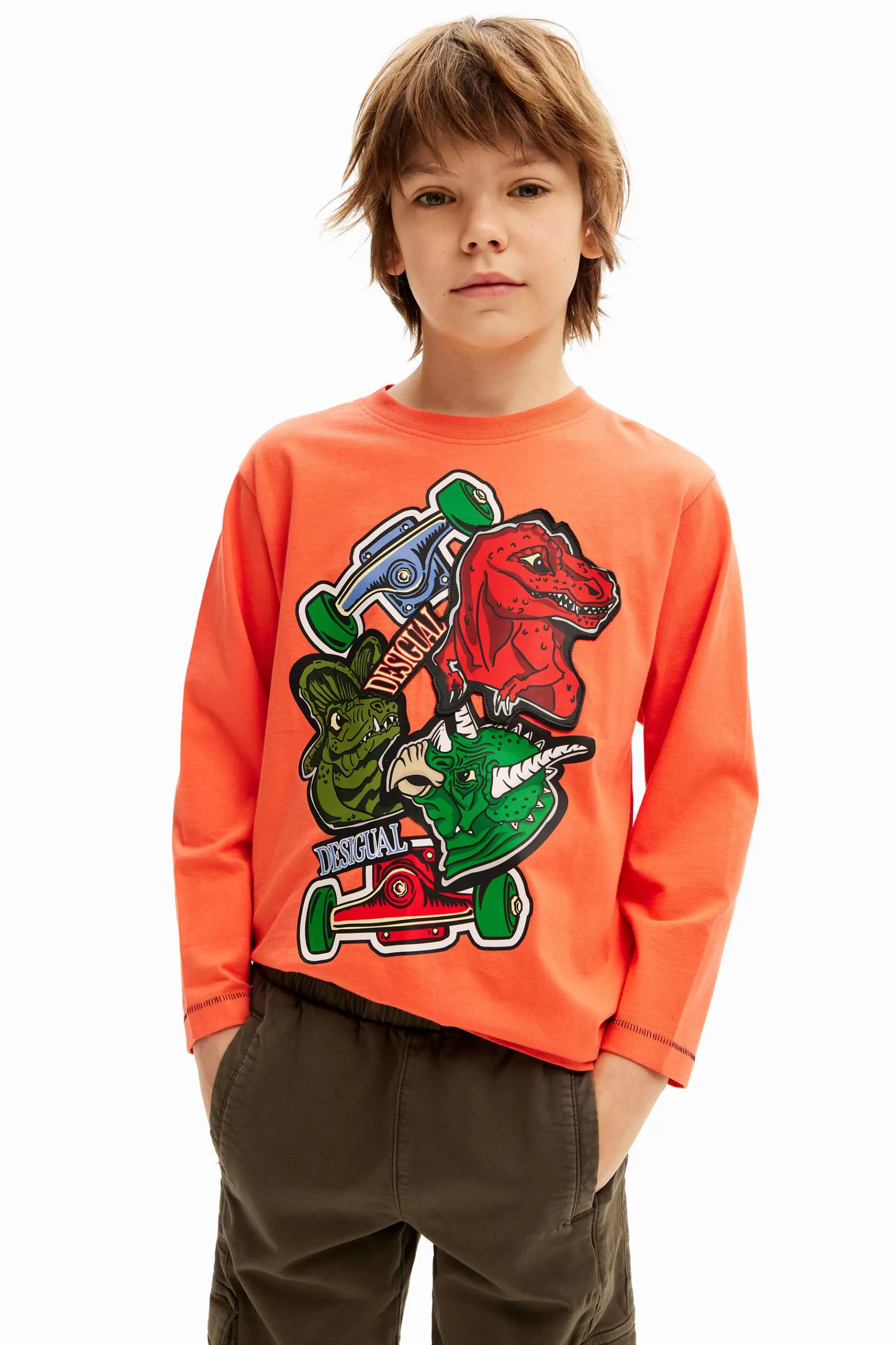 Desigual Camiseta dinosaurios * Camisetas Y Camisas