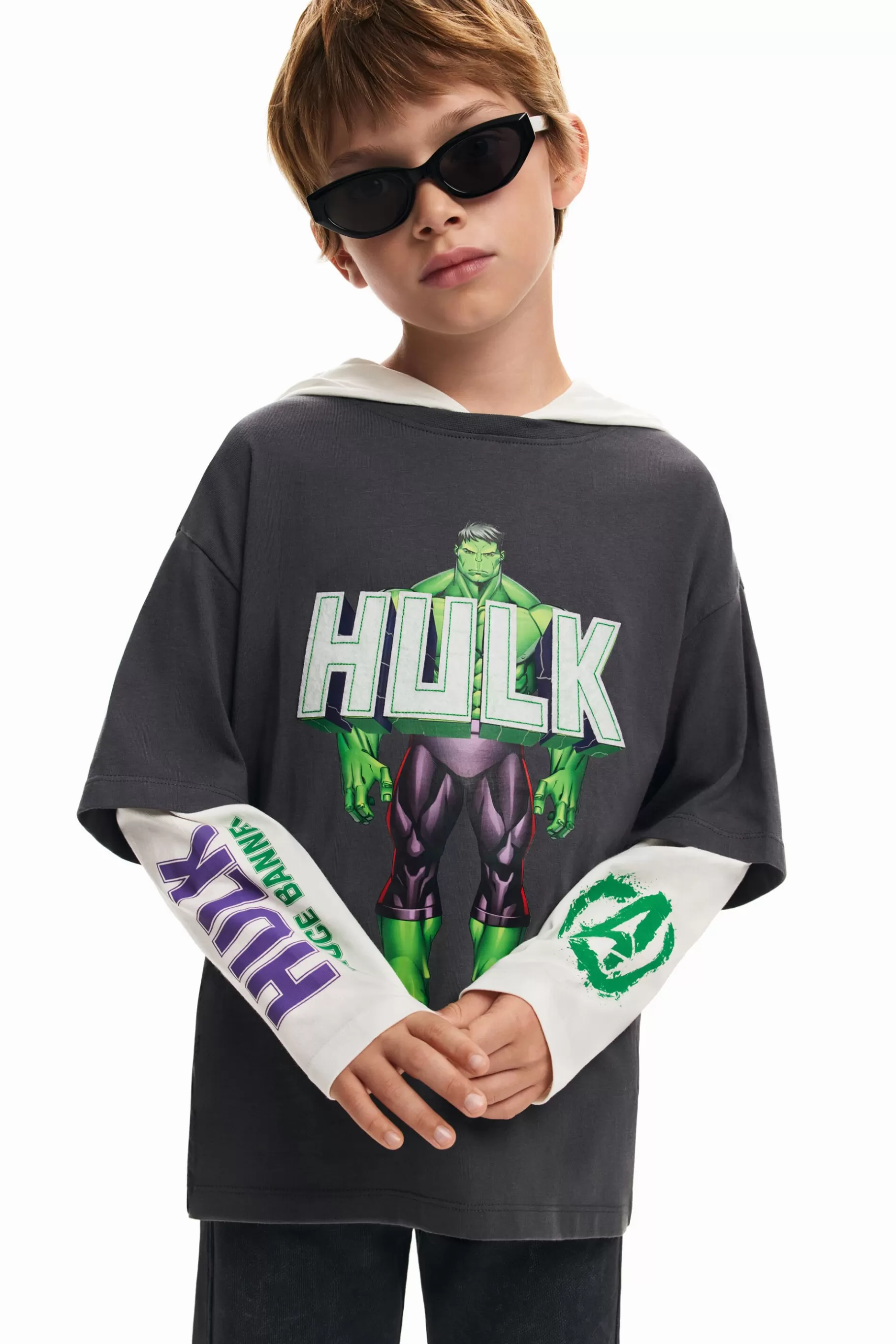 Desigual Camiseta doble manga Hulk* Camisetas Y Camisas