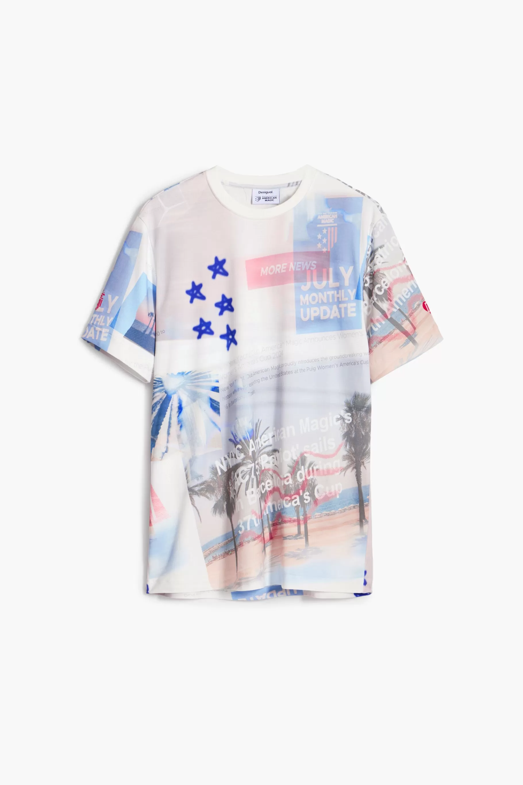 Desigual Camiseta estampada American Magic*Hombre Camisetas