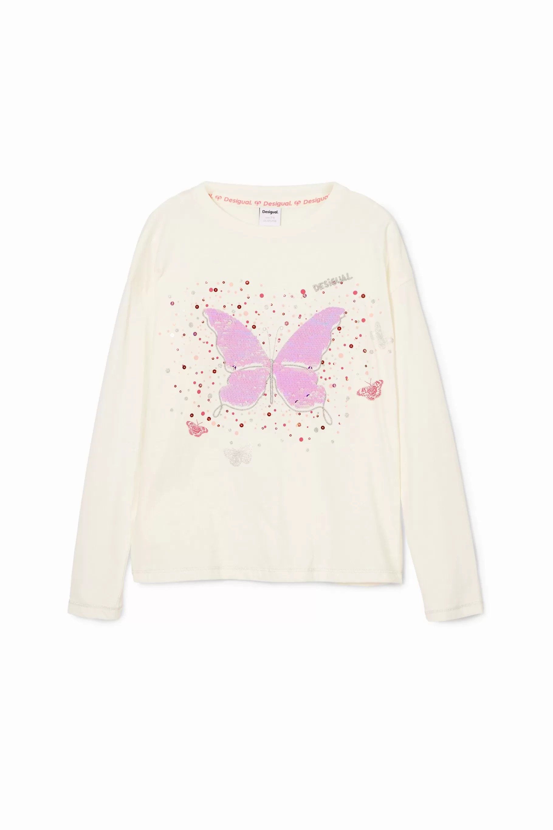 Desigual Camiseta estampado mariposa* Camisetas Y Camisas