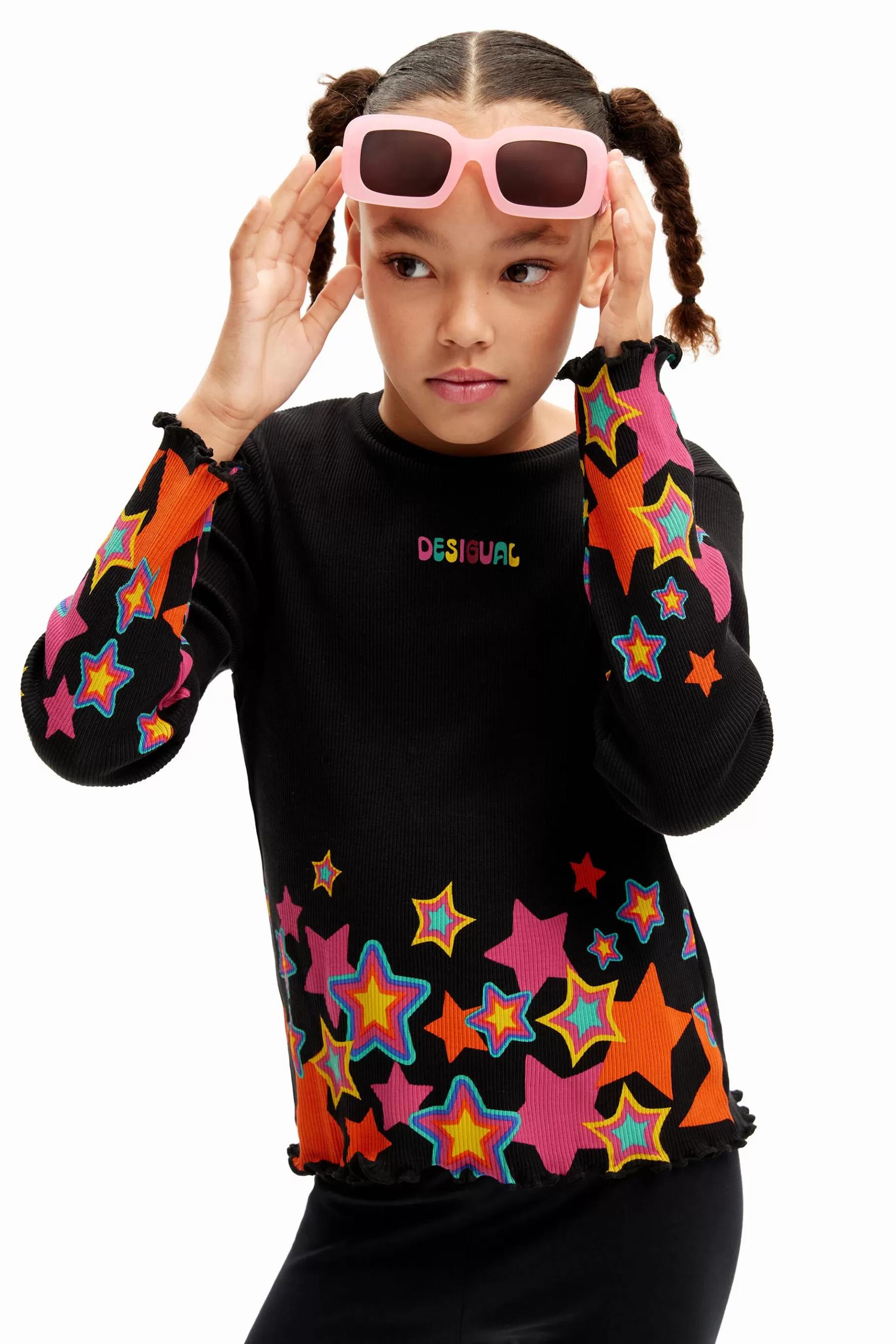 Desigual Camiseta estrellas * Camisetas Y Camisas