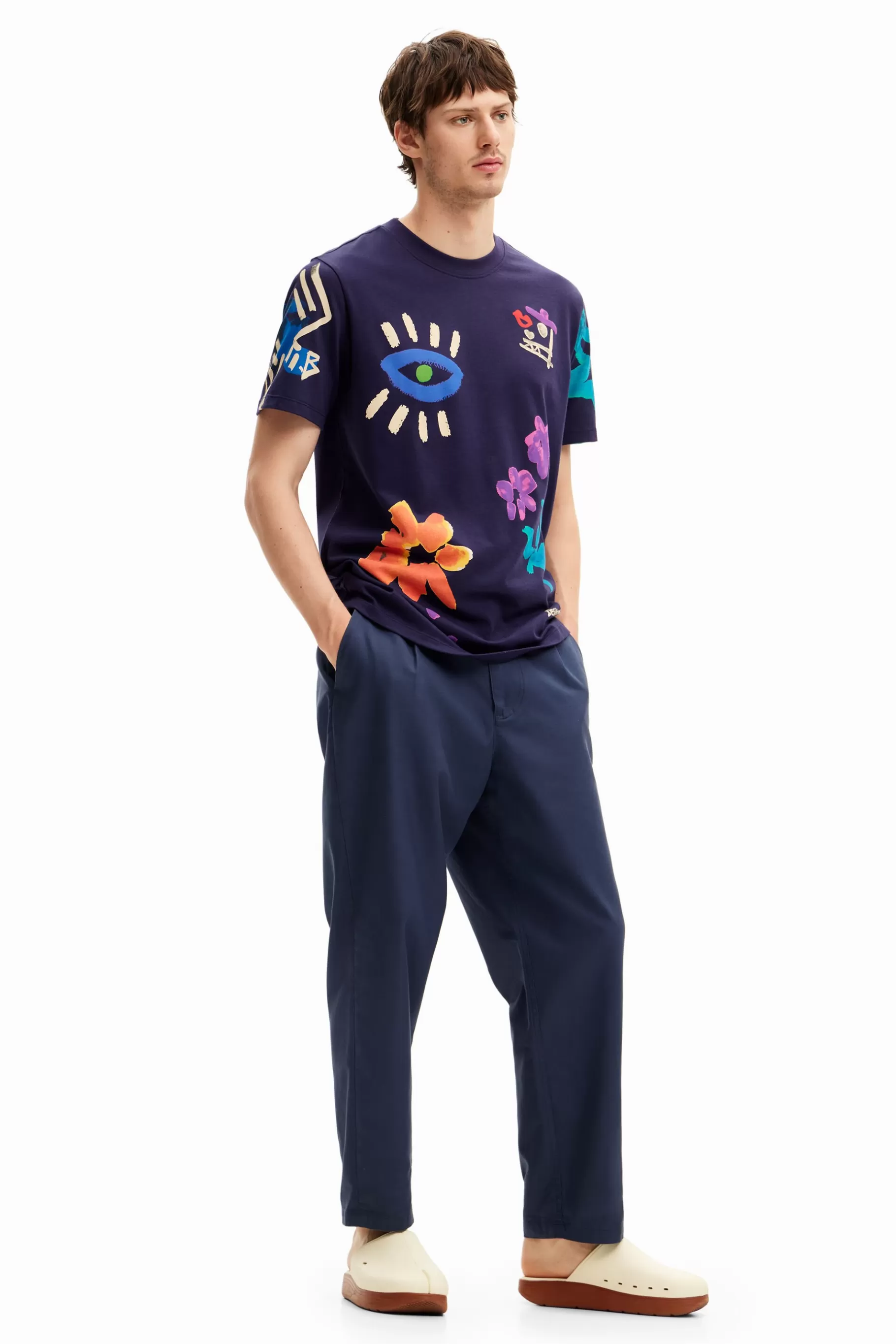 Desigual Camiseta ilustraciones*Hombre Camisetas