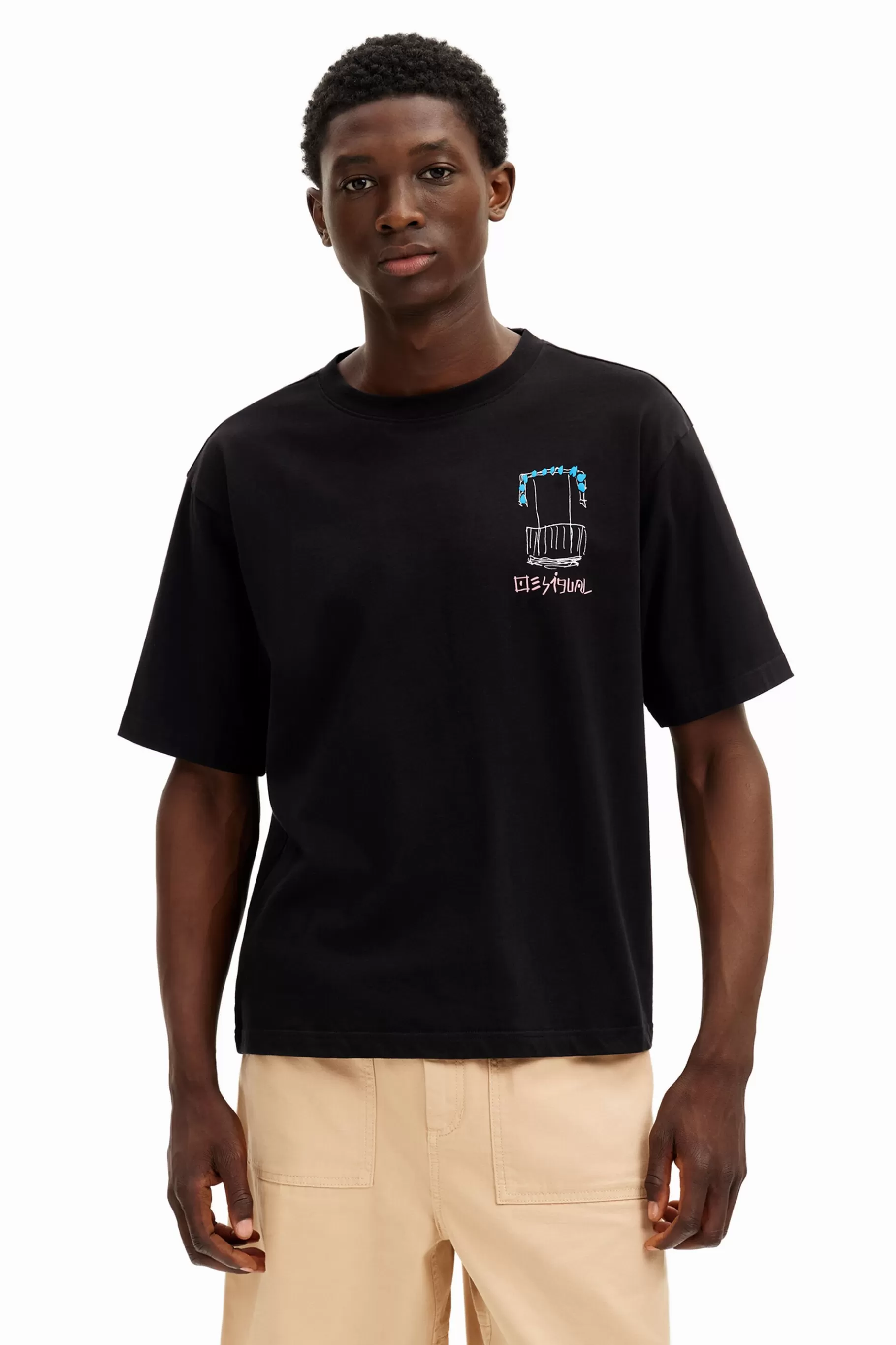 Desigual Camiseta ilustraciones*Hombre Camisetas