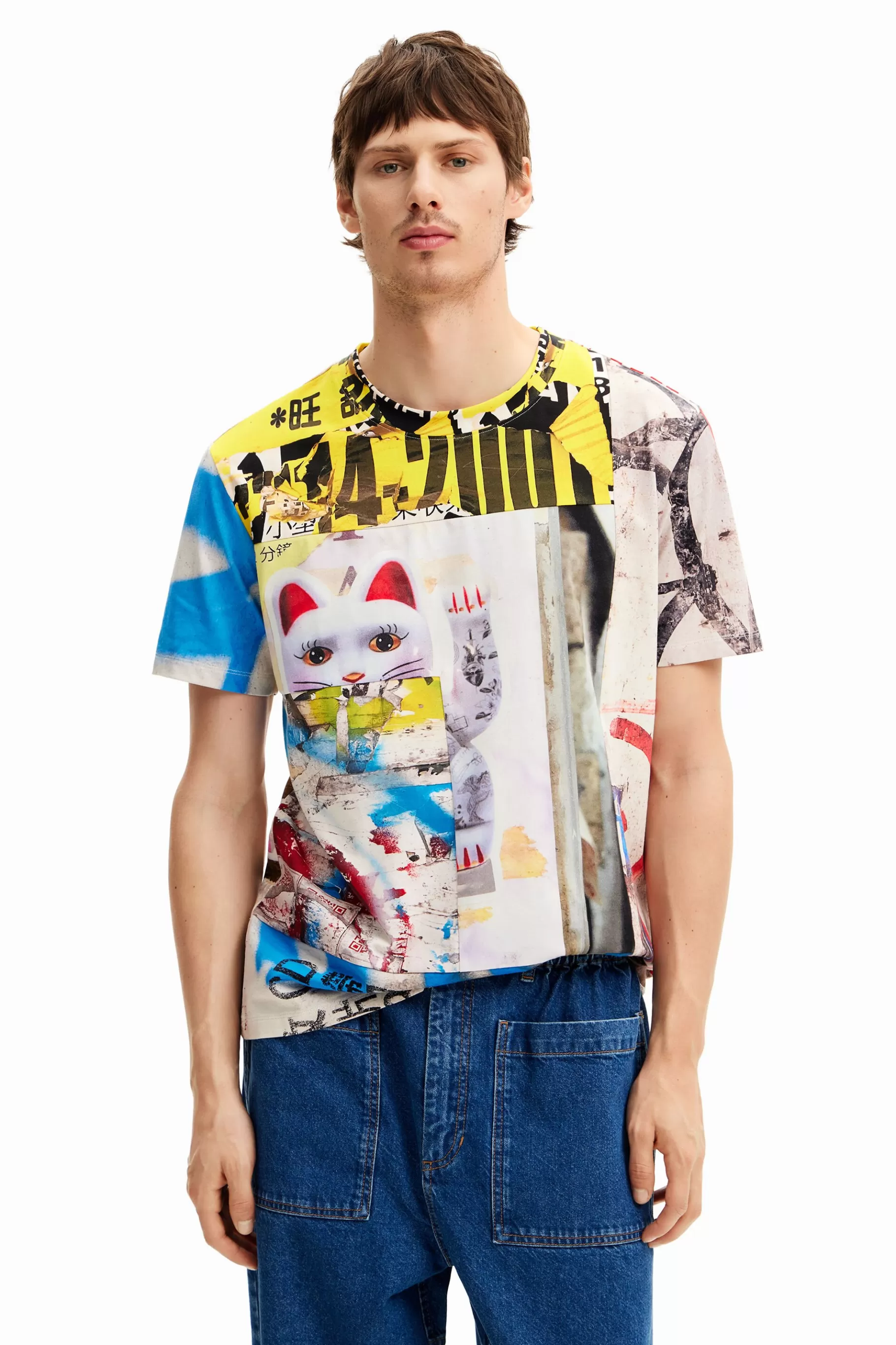 Desigual Camiseta japan street*Hombre Camisetas