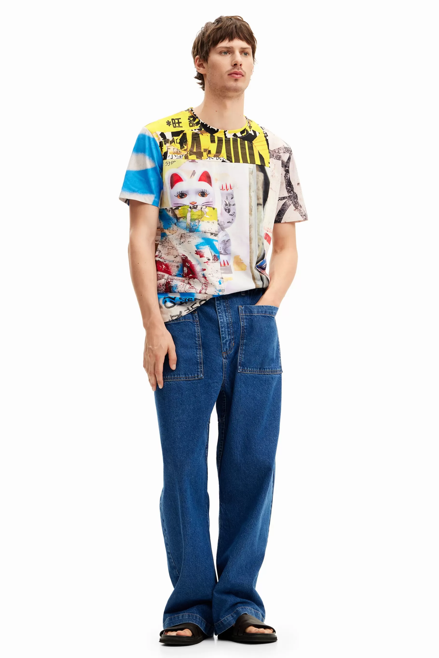 Desigual Camiseta japan street*Hombre Camisetas