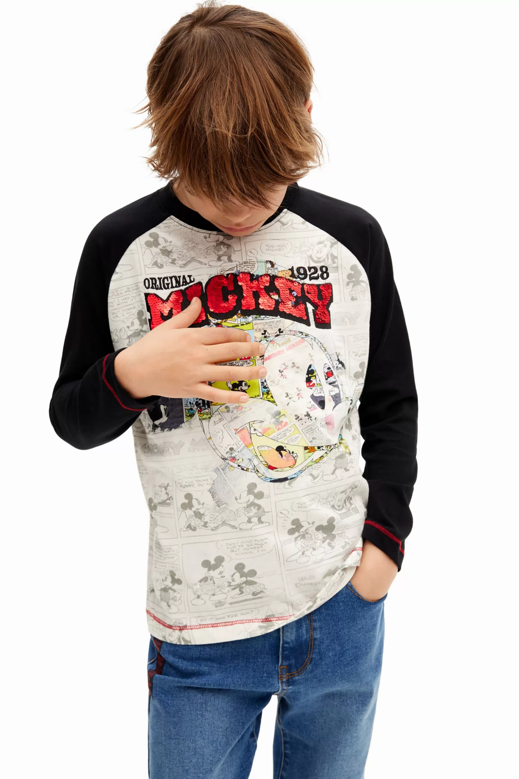 Desigual Camiseta Mickey Mouse* Camisetas Y Camisas