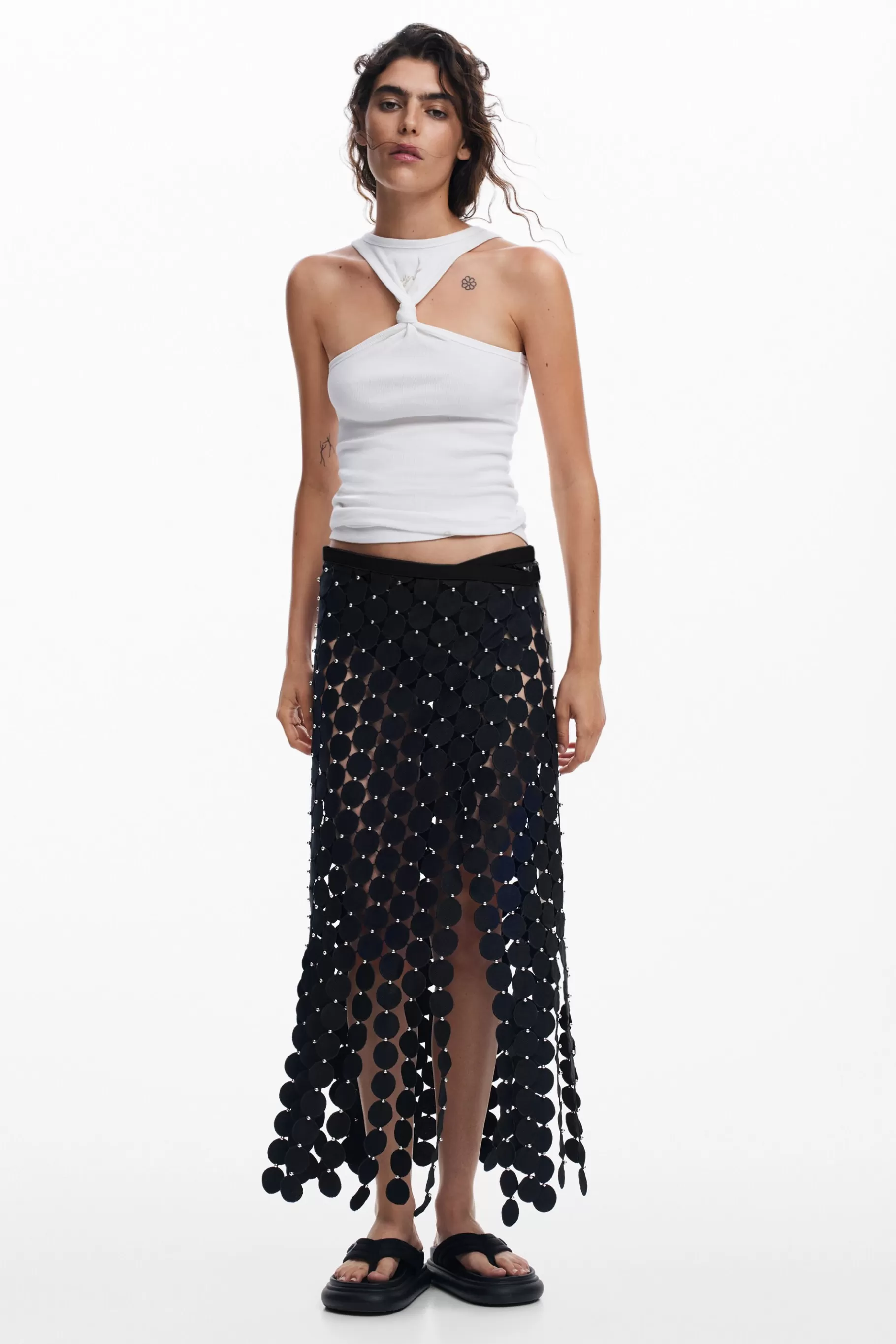Desigual Camiseta nudo*Mujer Camisas Y Blusas | Camisetas