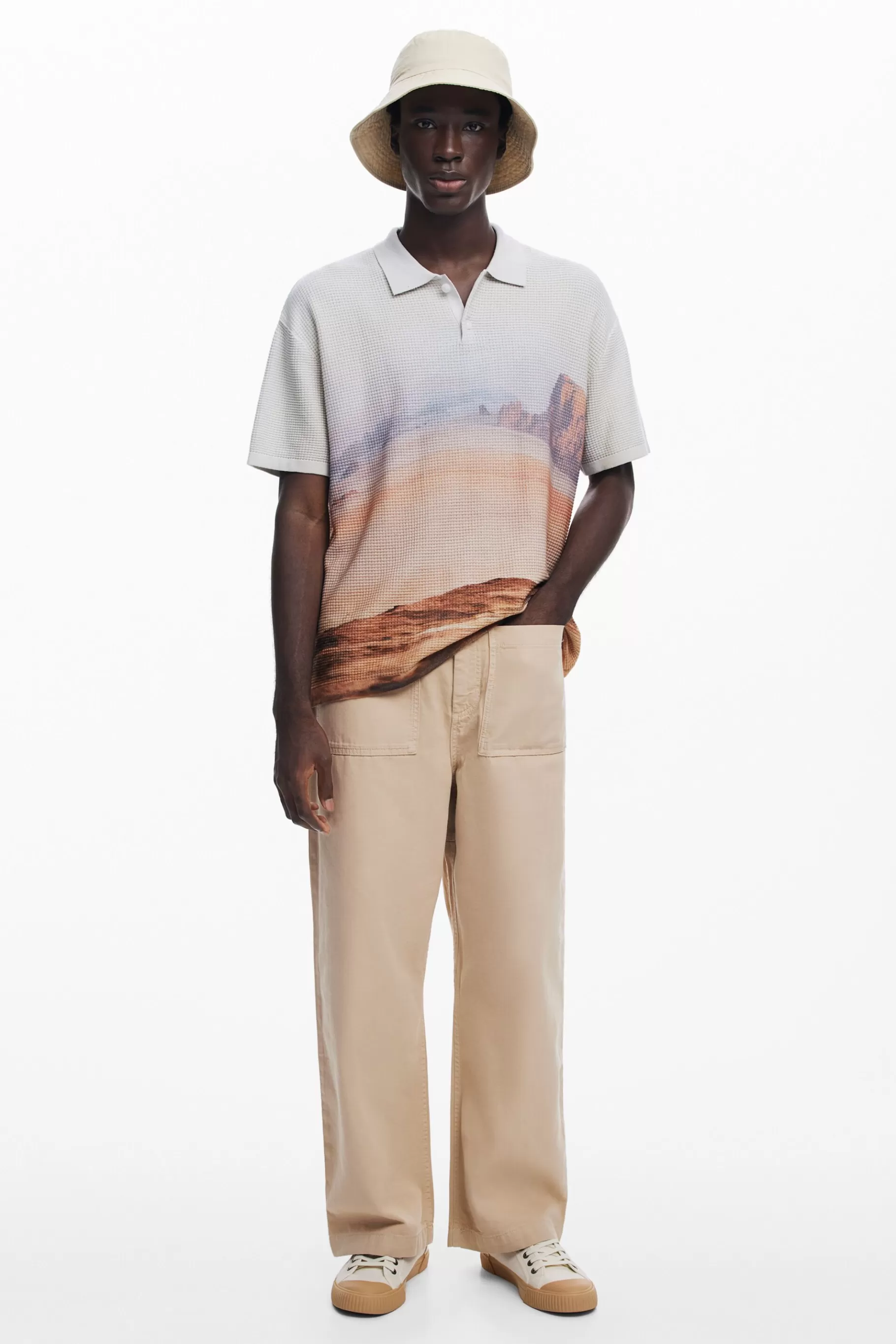 Desigual Camiseta paisaje*Hombre Camisetas