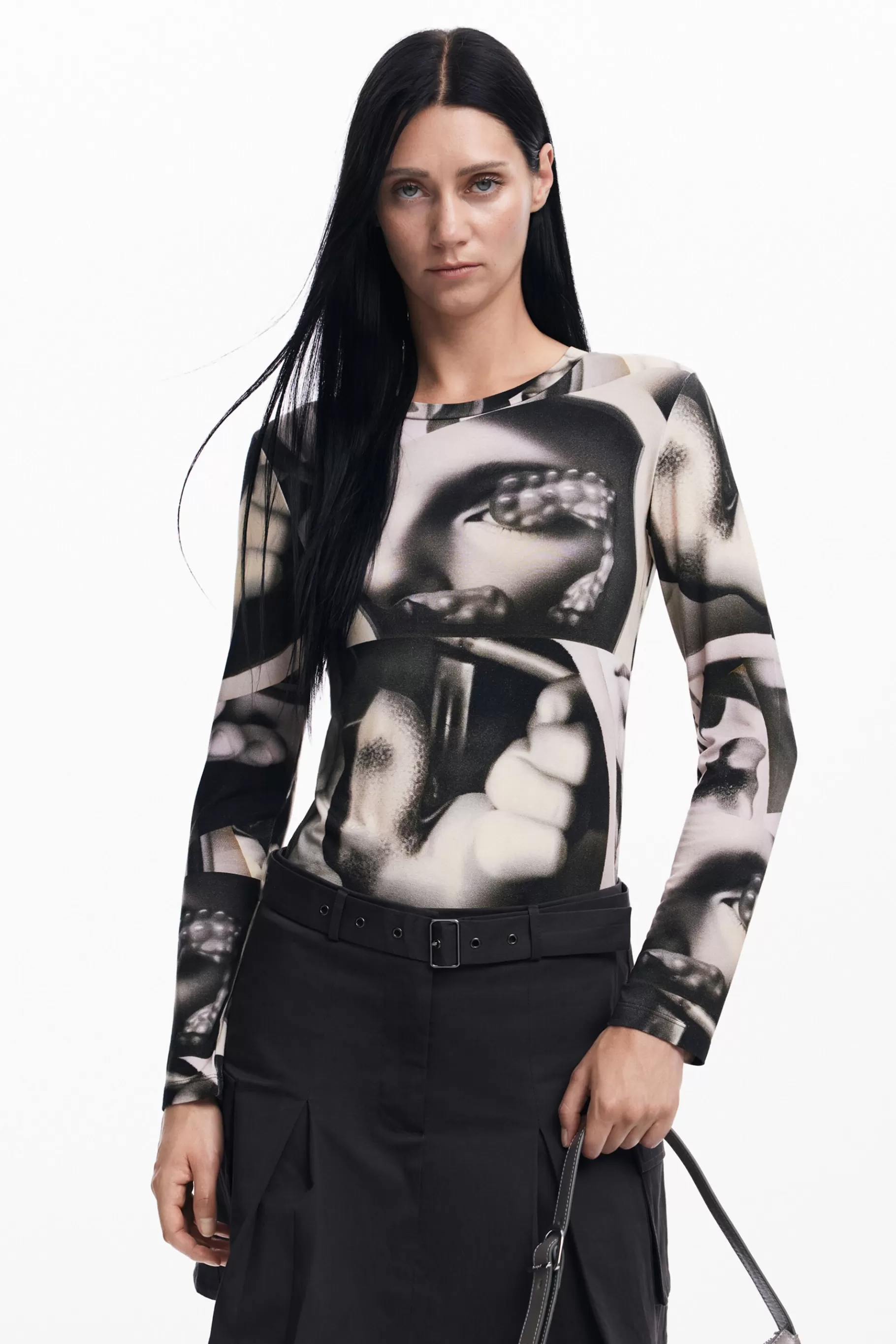 Desigual Camiseta surrealismo*Mujer Camisas Y Blusas | Camisetas